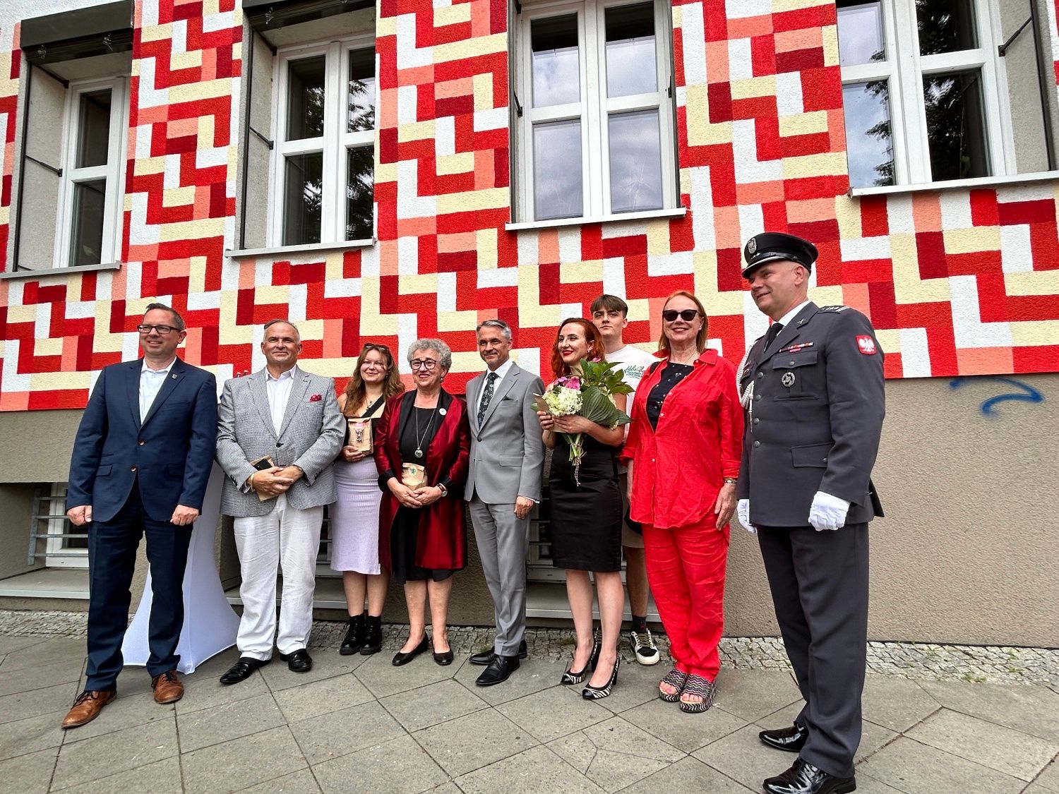 Image - Gedenken an den Warschauer Aufstand: Wandgemälde in Adlershof eingeweiht