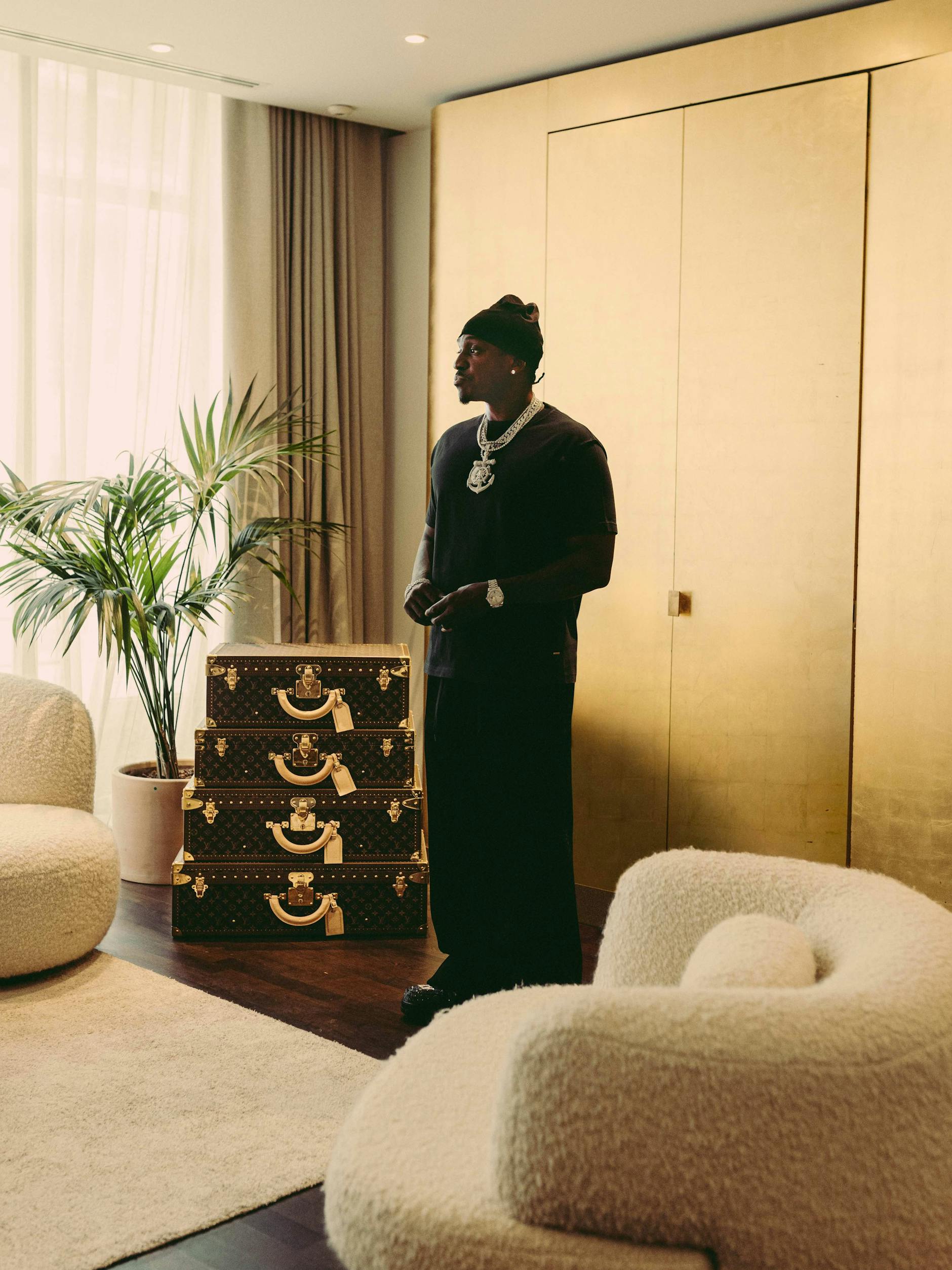 Seit neuestem Markenbotschafter von Louis Vuitton: Terrence LeVarr Thornton, bekannt als der Rapper Pusha T