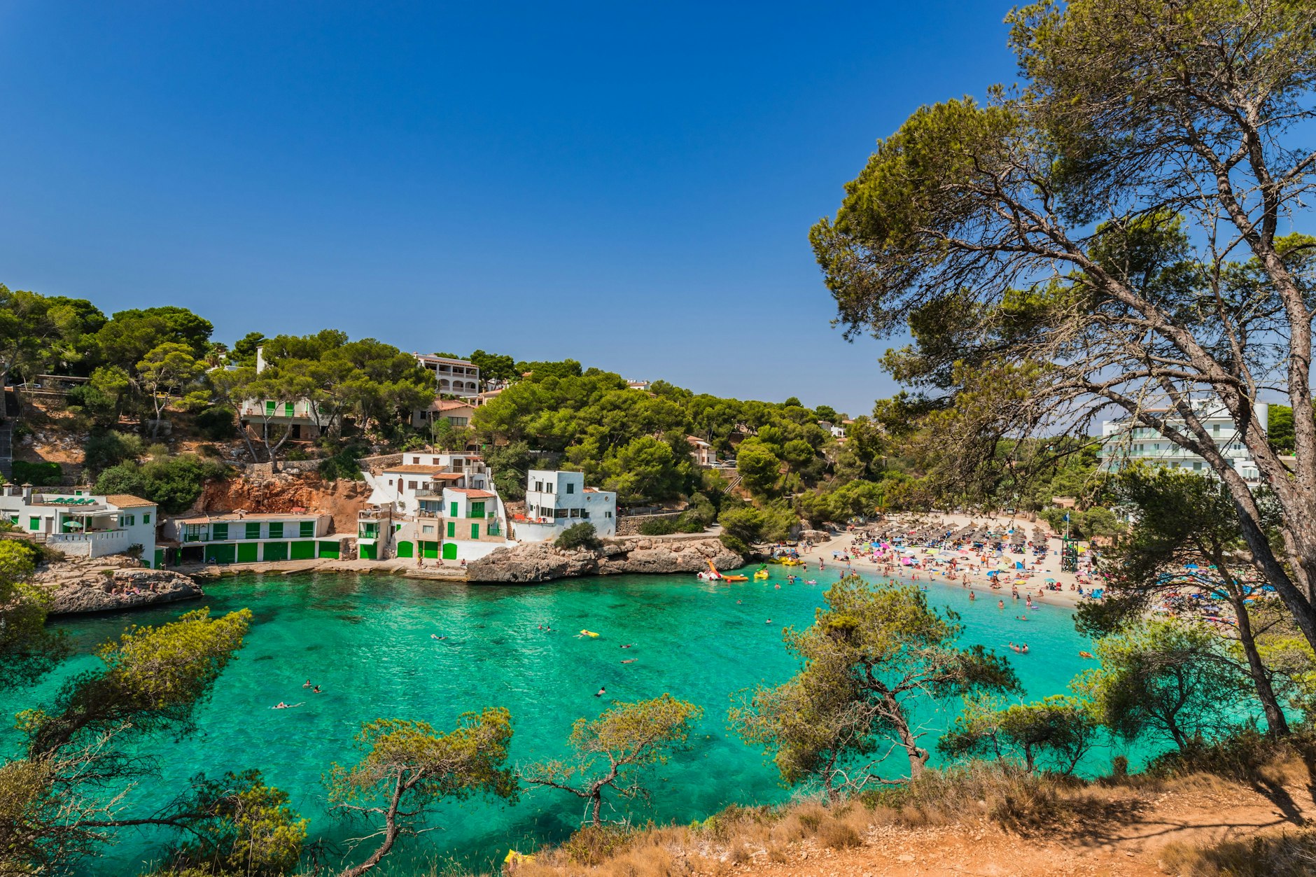 Das malerische Dörfchen Santanyí auf Mallorca ist anderen Touristen zu deutsch.