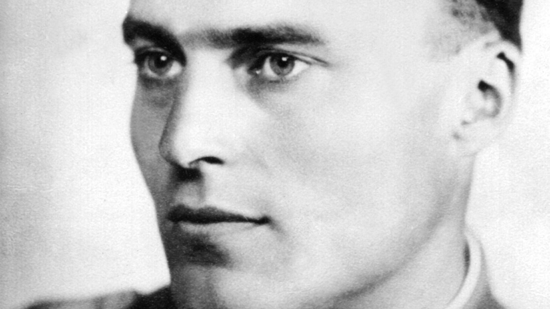 Der deutsche Offizier und spätere Widerstandskämpfer Claus Graf Schenk von Stauffenberg