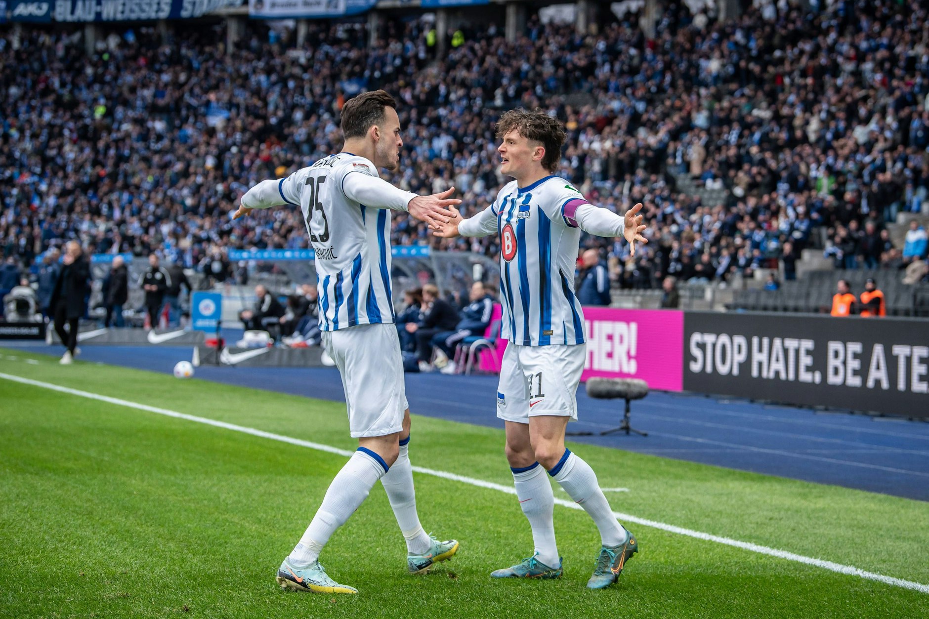 Mittelstürmer Haris Tabakovic und Flügelflitzer Fabian Reese haben auch nächste Saison ihren Stammplatz bei Hertha BSC sicher. Doch wer sind die anderen neun Mitspieler?