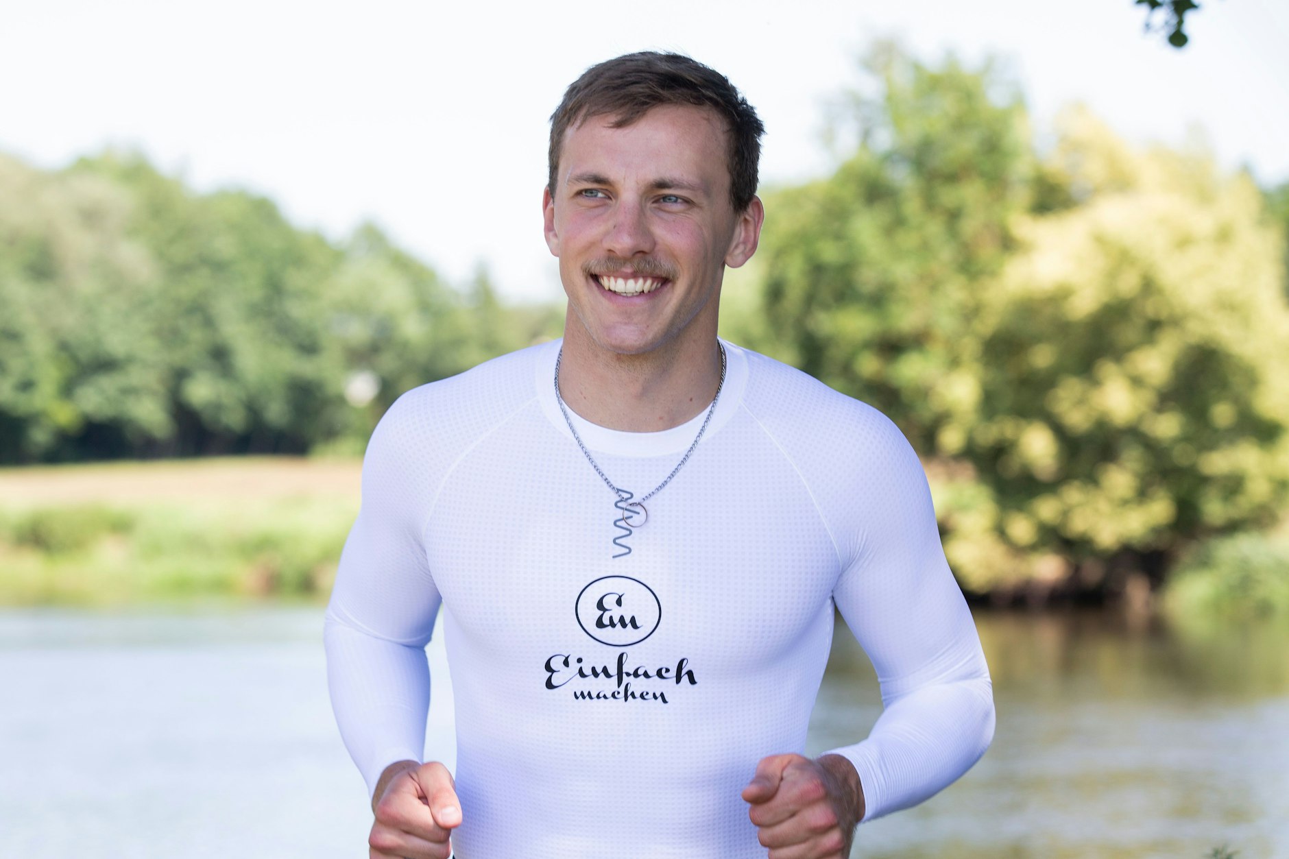 Aleksander Lingauer ist bis Ende August quer durch Deutschland unterwegs. Am Wochenende in Berlin und Brandenburg. 