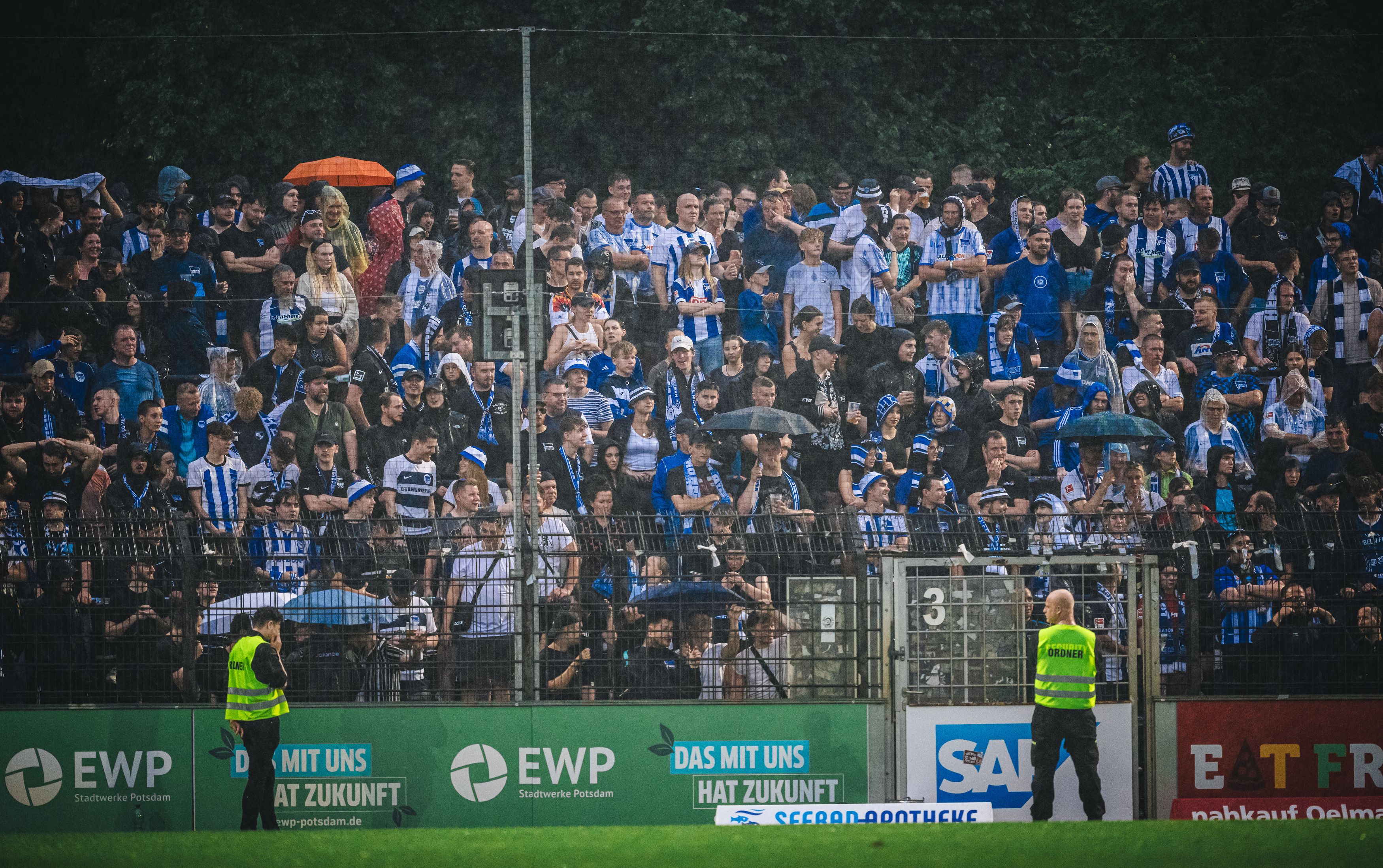 Die seltsame Fan-Bubble von Babelsberg gegen Hertha BSC kostet Steuergelder