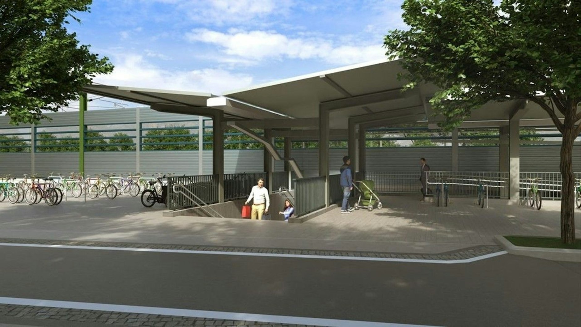 Die Bauarbeiten am S-Bahnhof Hirschgarten starten im September 2024, sollen rund zwei Jahre dauern. 
