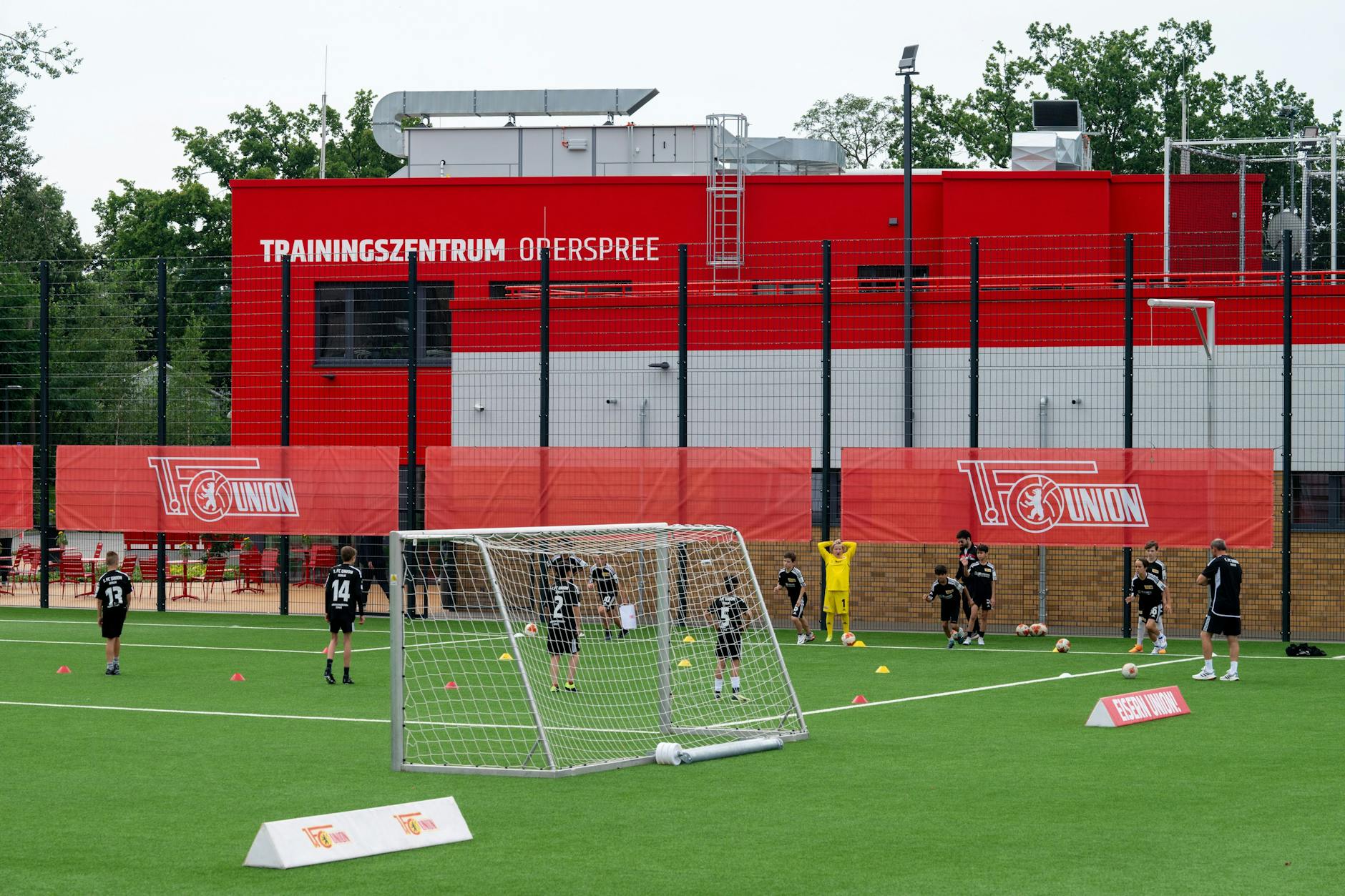 Im Trainingszentrum Oberspree findet nicht nur der Nachwuchs des 1. FC Union ein neues Zuhause. 