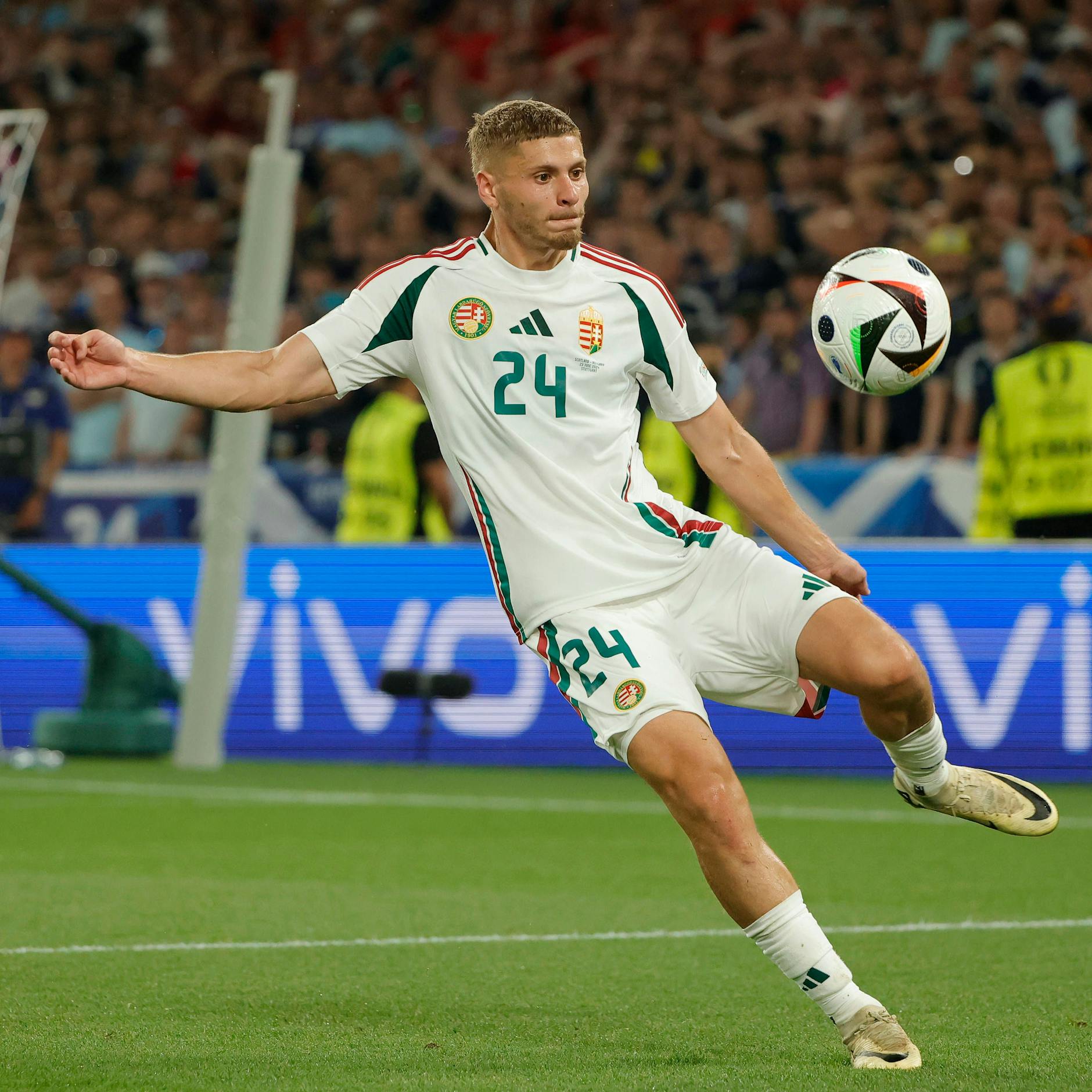 Herthas Marton Dardai war bei allen drei EM-Gruppenspielen Ungarns im Einsatz.