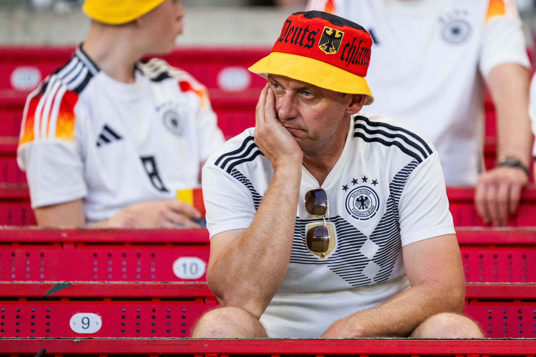 Enttäuschter Deutschland-Fan