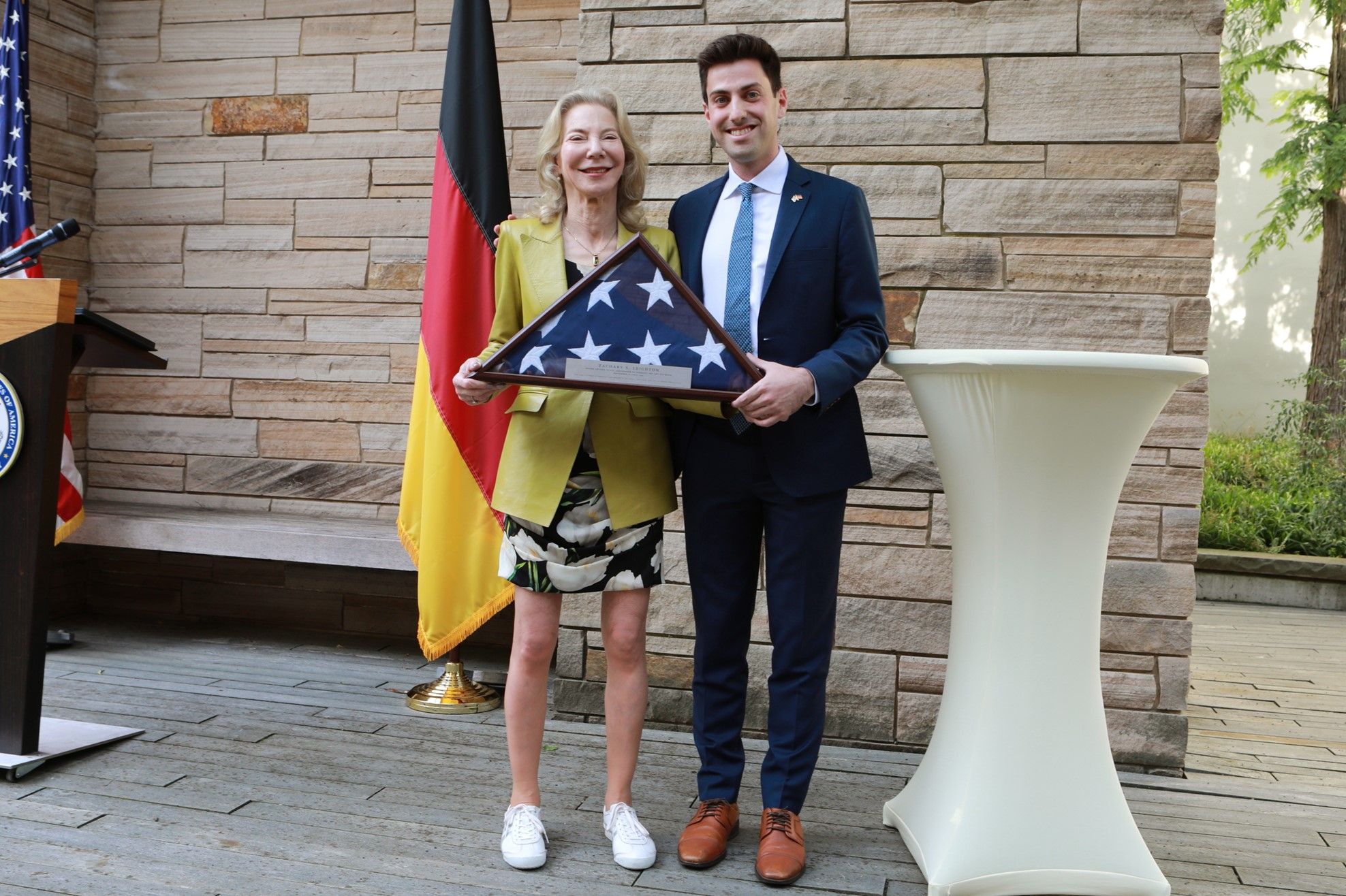 Abschied aus Berlin: Zach Leighton, die „gute Seele“ der US-Botschaft