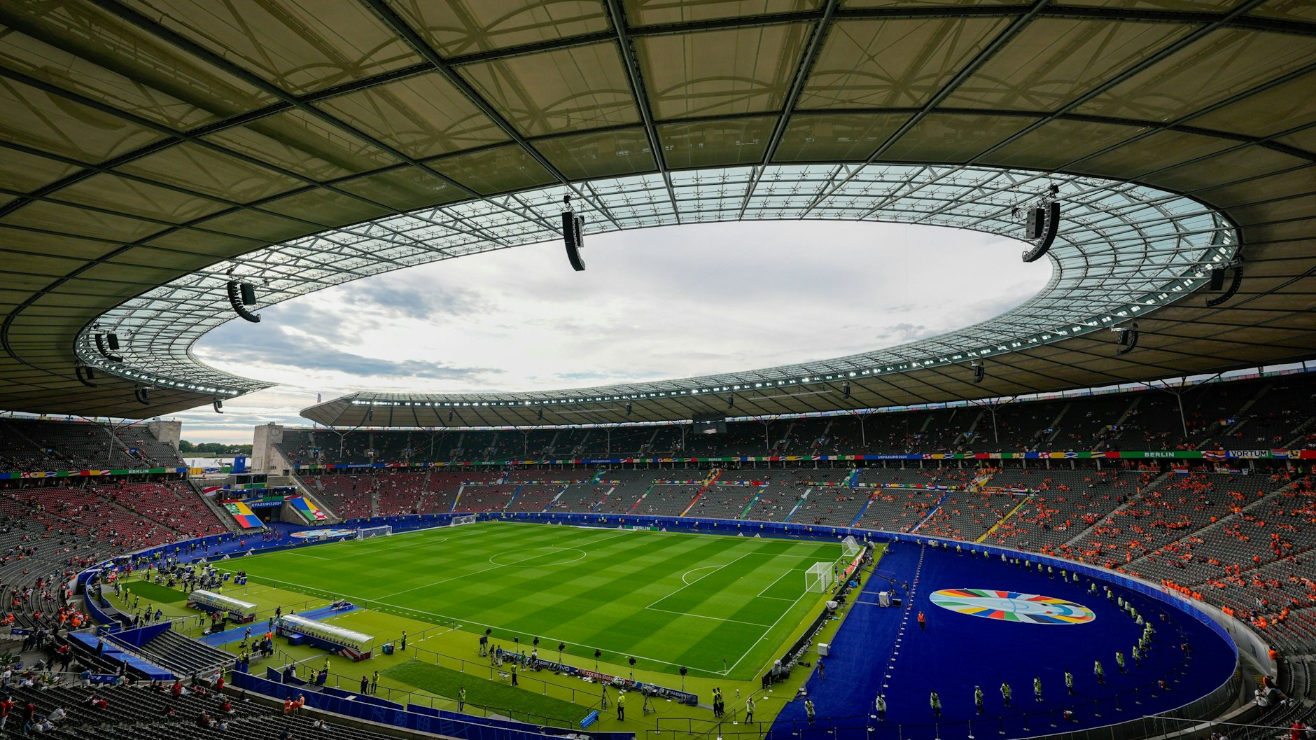 Im Finale der Europameisterschaft 2024 spielen Spanien und England gegeneinander.