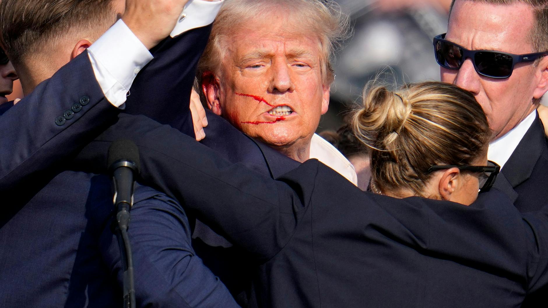 Donald Trump wurde Opfer eines Mordanschlags.