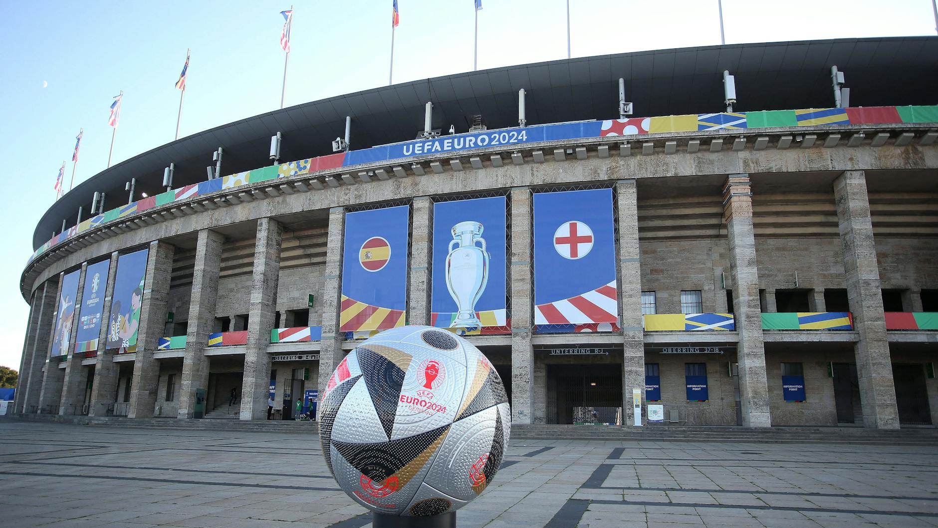 Es ist angerichtet! EM-Endspiel im Olympiastadion: Wie wird Europameister - Spanien oder England?