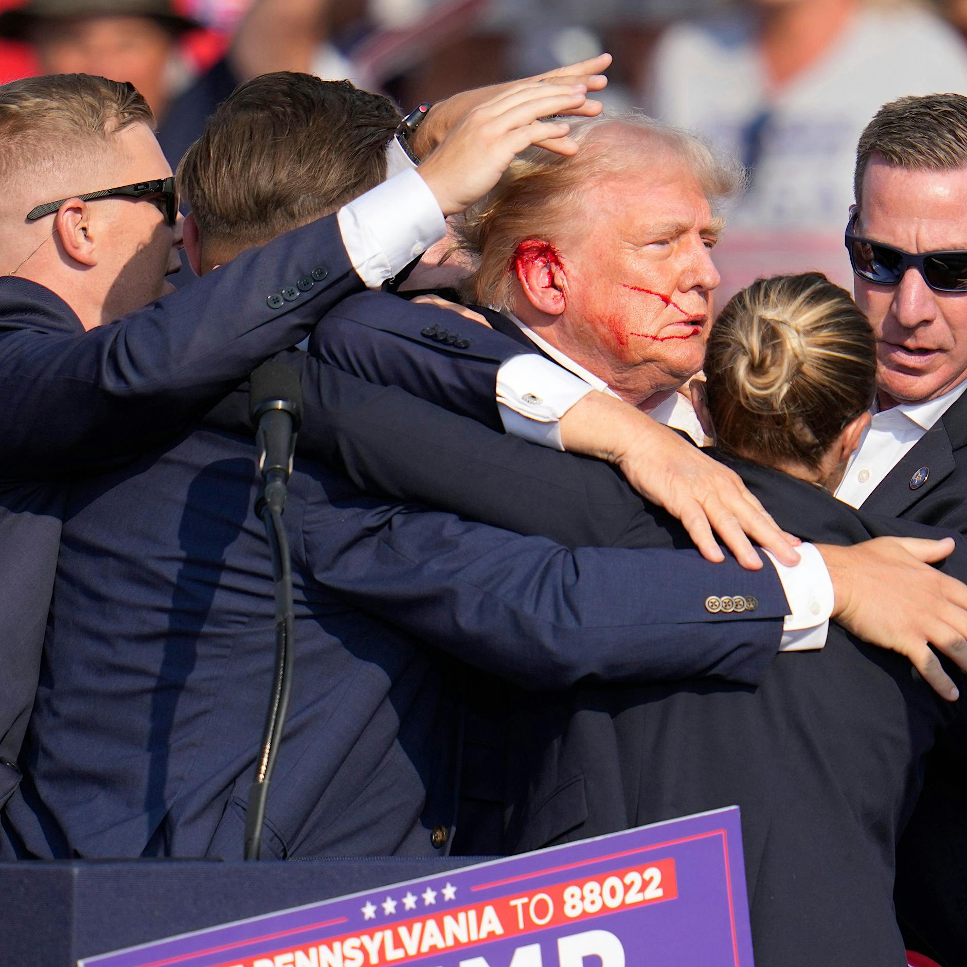 Donald Trump bei Mordversuch verletzt: Das sind die Reaktionen