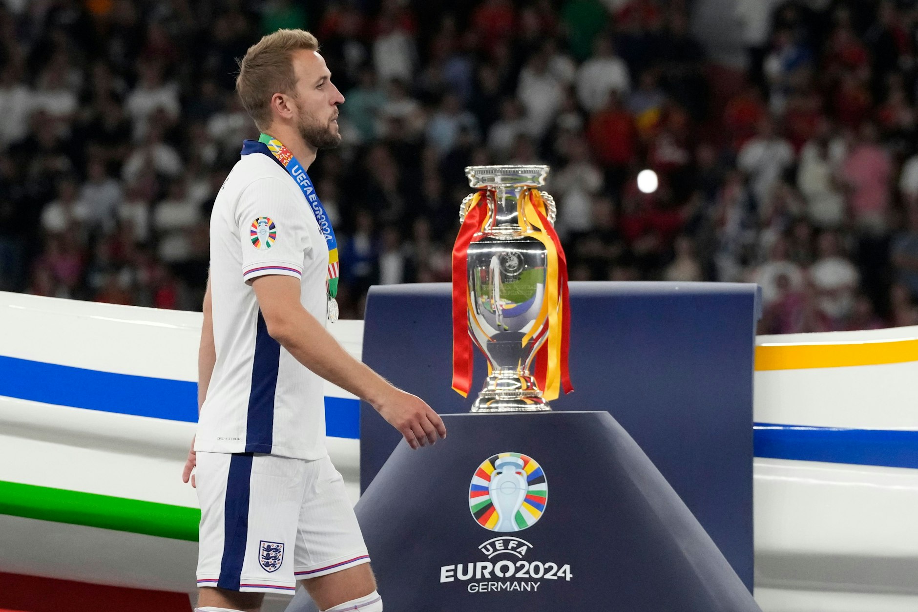 Englands Harry Kane bleibt titellos.