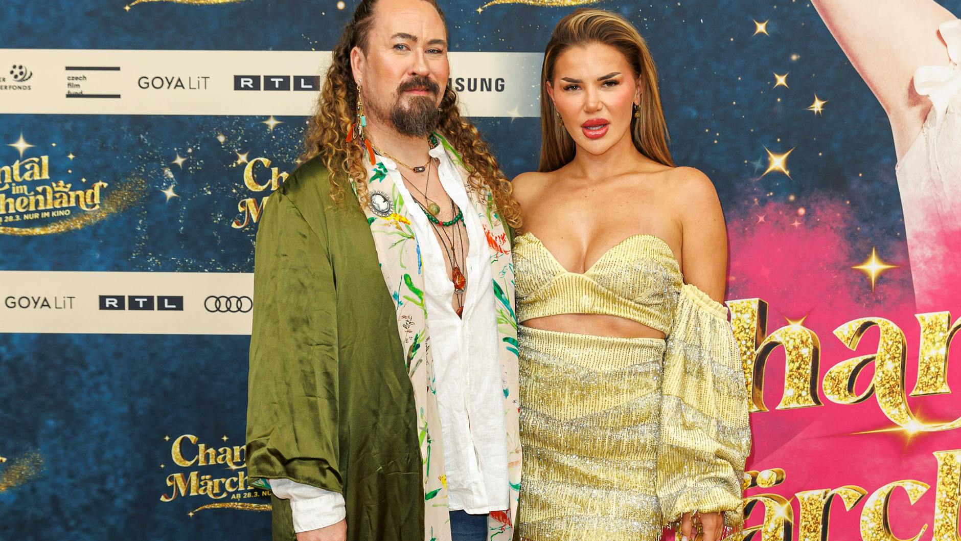 Kim und Leon bei einer Filmpremiere im April in Berlin.