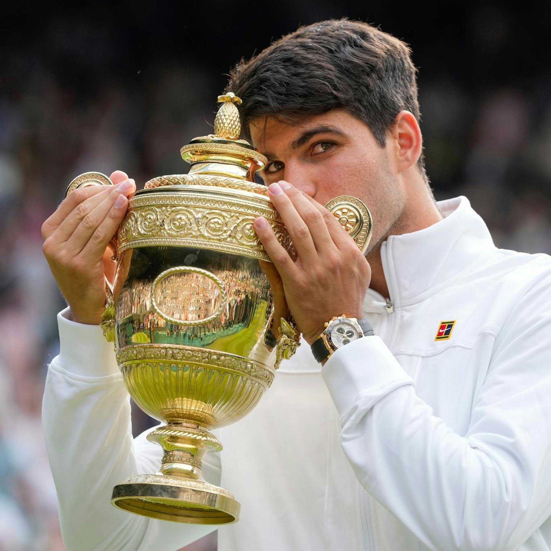 Image - Wimbledon-Sieger Alcaraz will „mit den großen Jungs an einem Tisch sitzen“