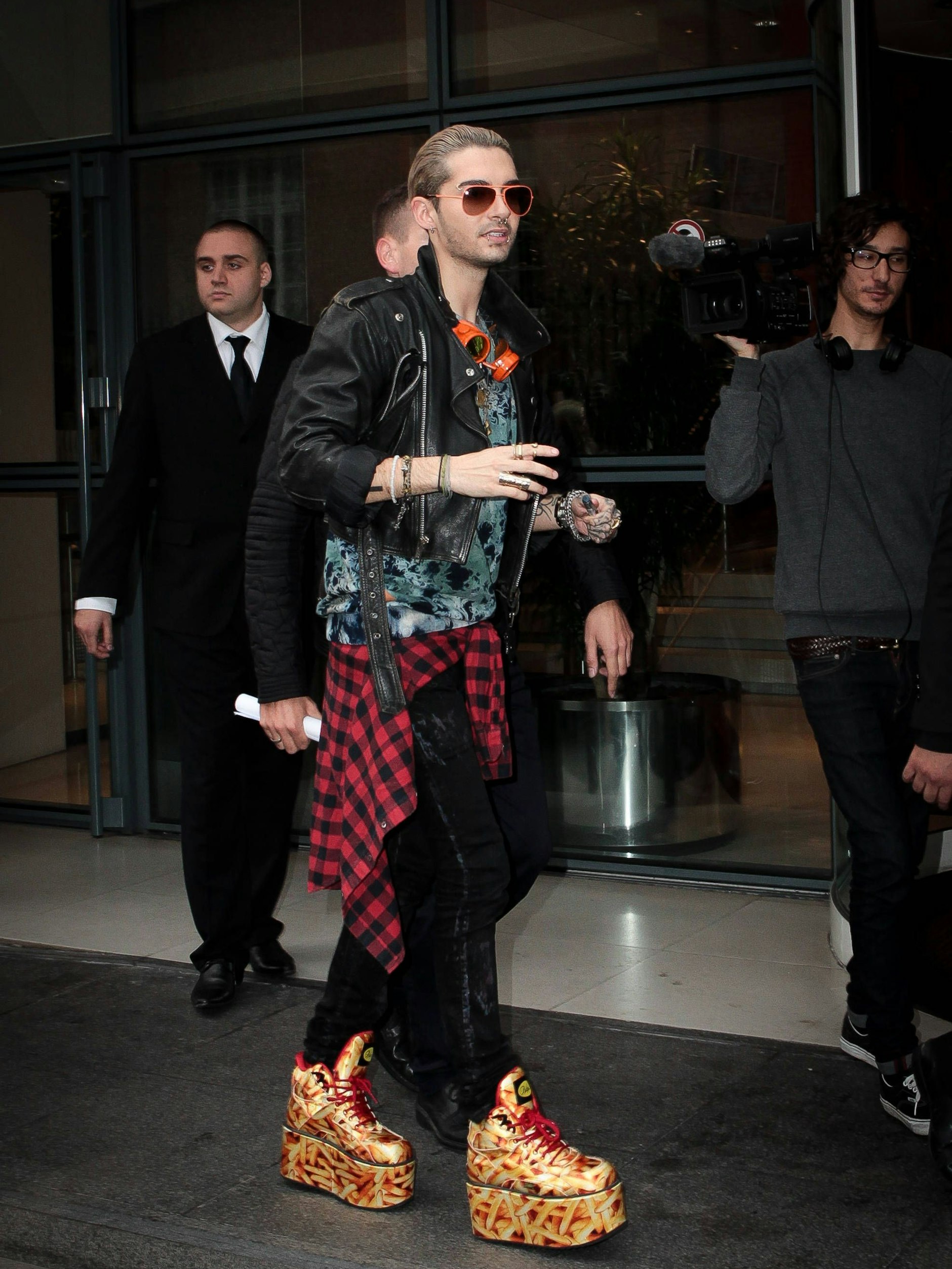 Ebenfalls 2014: Pommes-Plateau-Buffalos bei einem Termin in Paris.