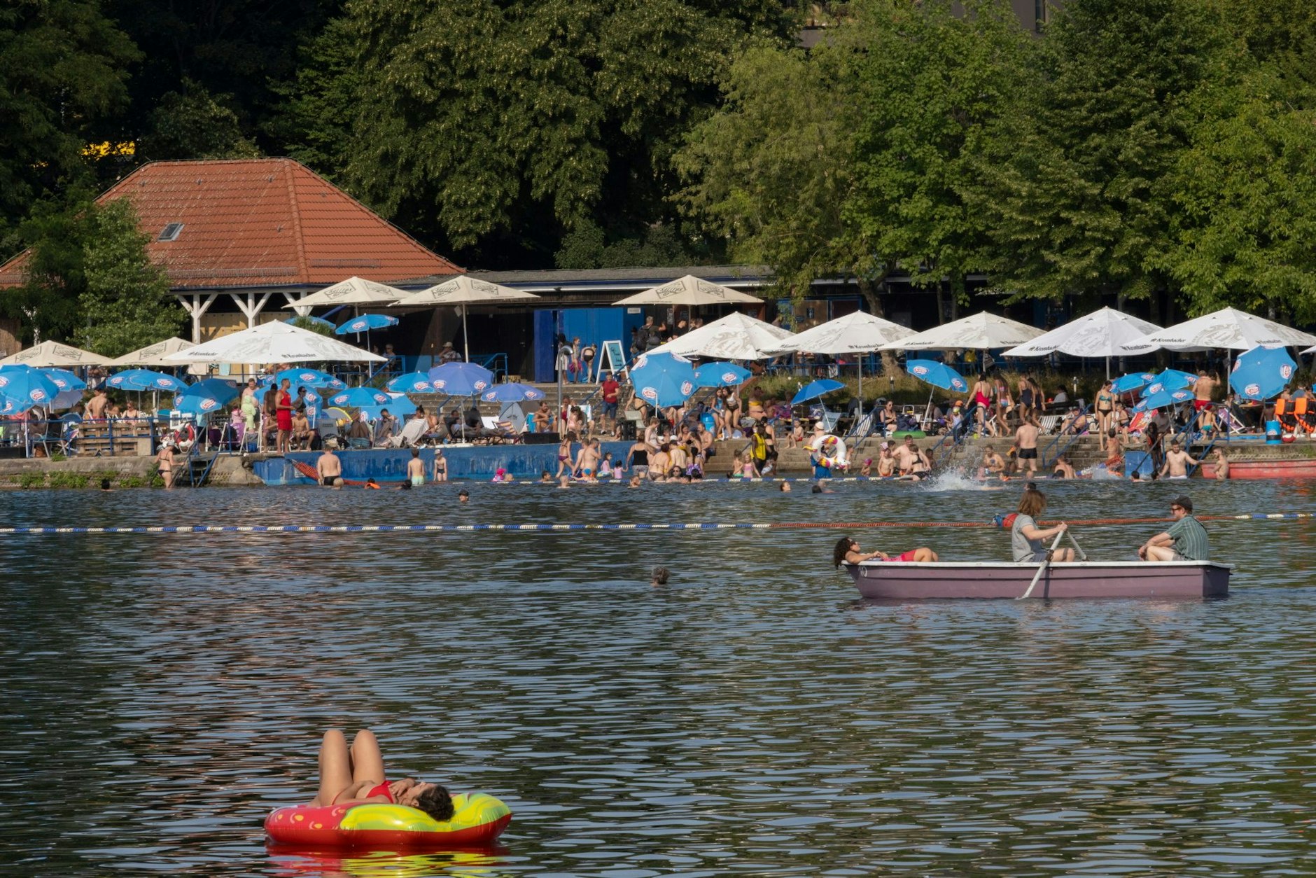 Das Strandbad Weißensee