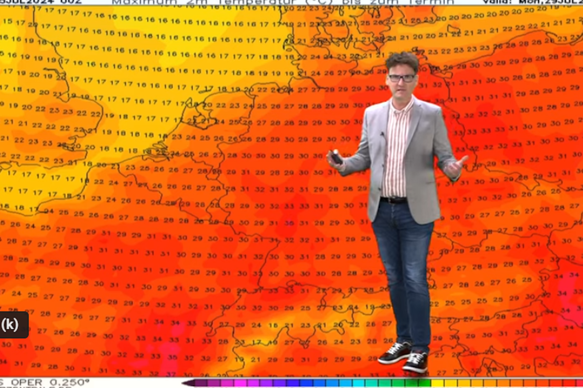 Laut Wetter-Experte Dominik Jung bleibt es in Deutschland bis zum Monatsende warm und sommerlich.