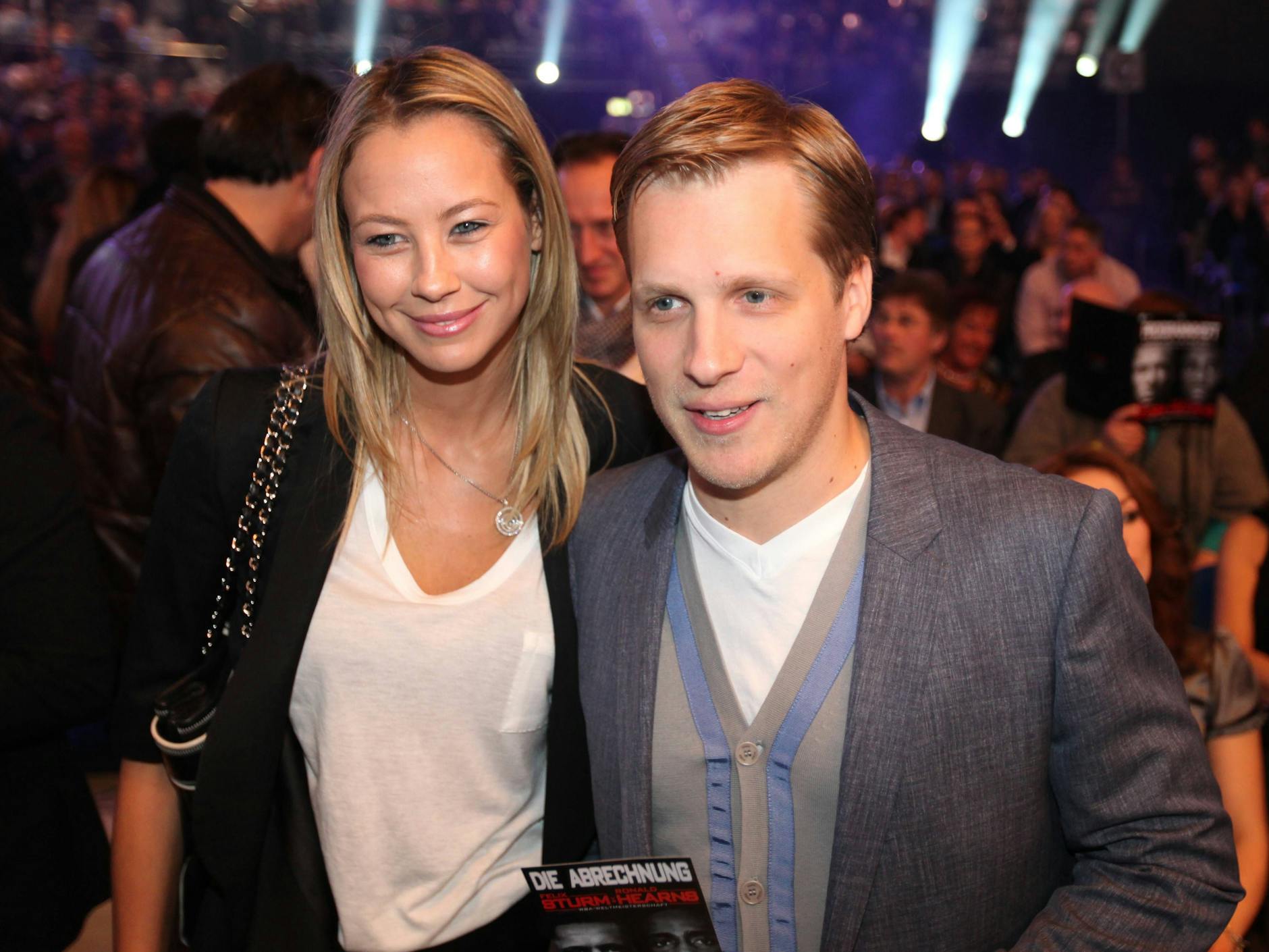 Oliver und Sandy bei einem Box-Event 2011.