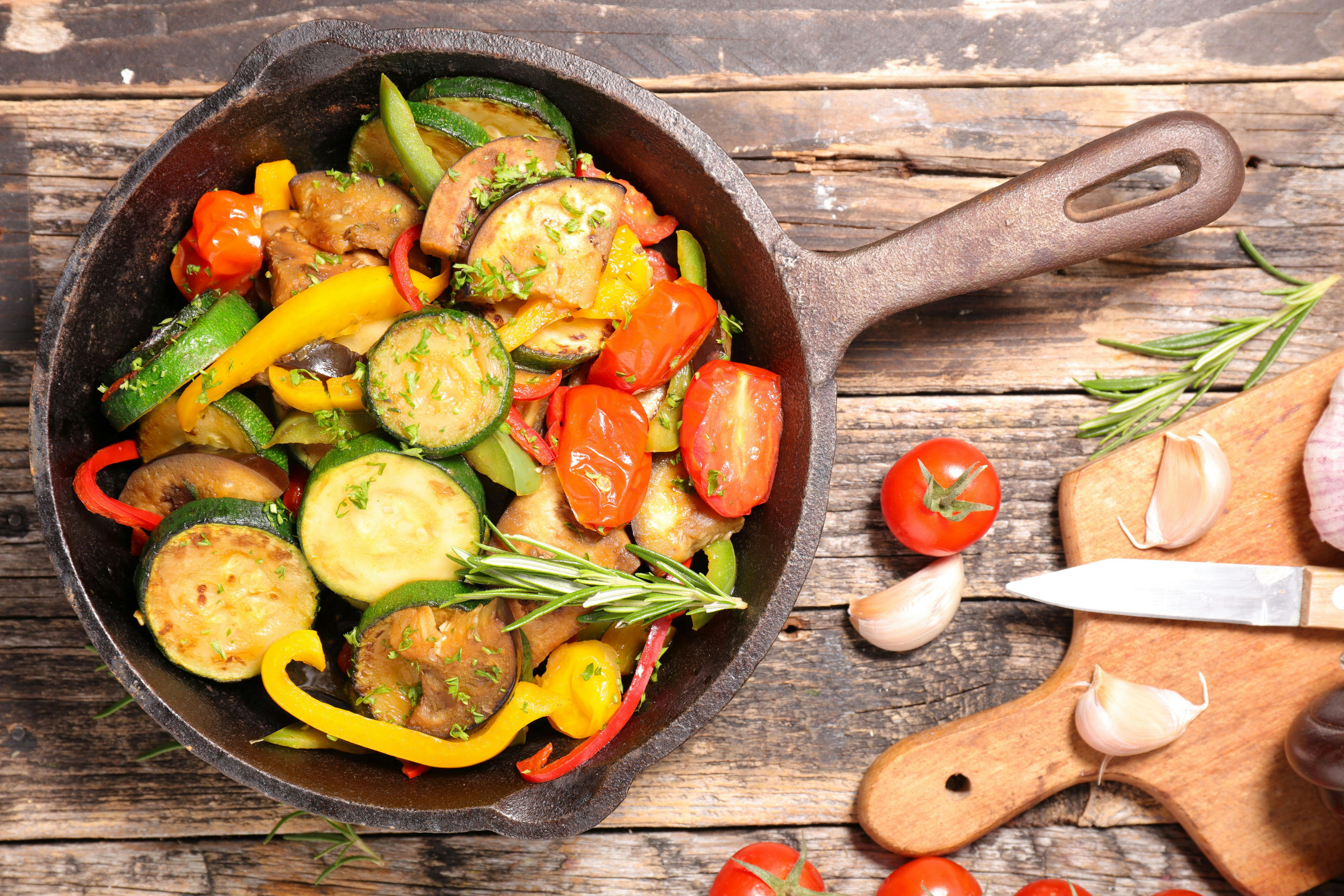 Abnehmen und genießen: Rezept für original französisches Ratatouille