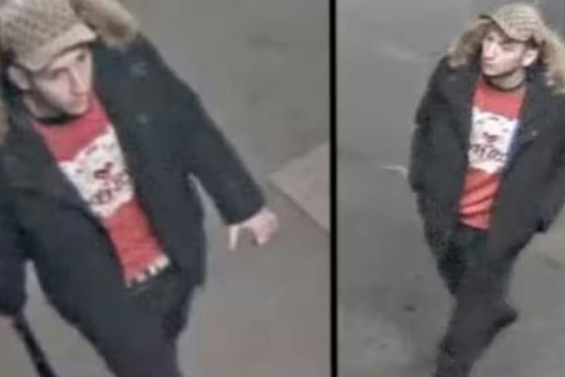 Die Polizei sucht diesen Macheten-Mann.