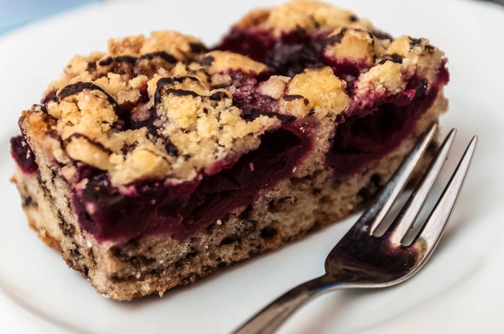 Rezept für Kirsch-Streuselkuchen: Perfekt vom Blech