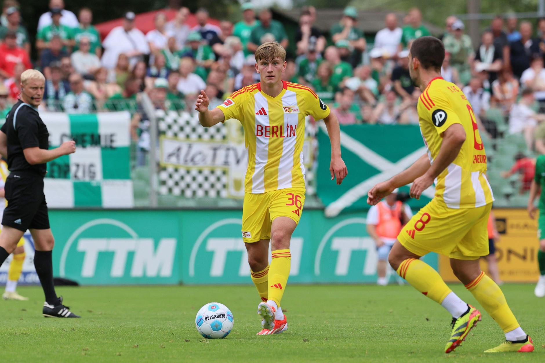 Aljoscha Kemlein ist nach seiner Leihe zum FC St. Pauli zurück in Berlin und will sich beim 1. FC Union einen Stammplatz erkämpfen.