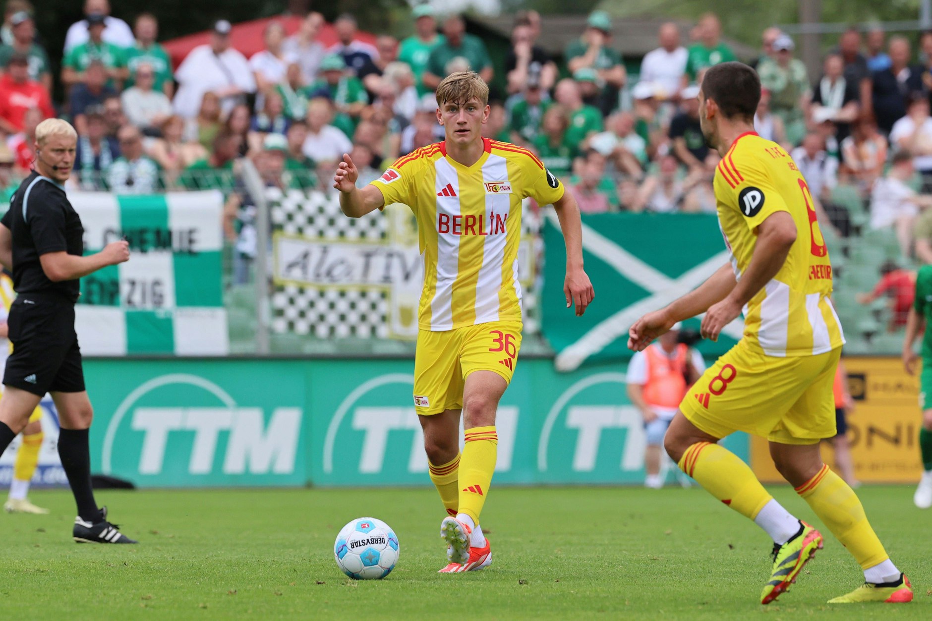 Aljoscha Kemlein ist nach seiner Leihe zum FC St. Pauli zurück in Berlin und will sich beim 1. FC Union einen Stammplatz erkämpfen.
