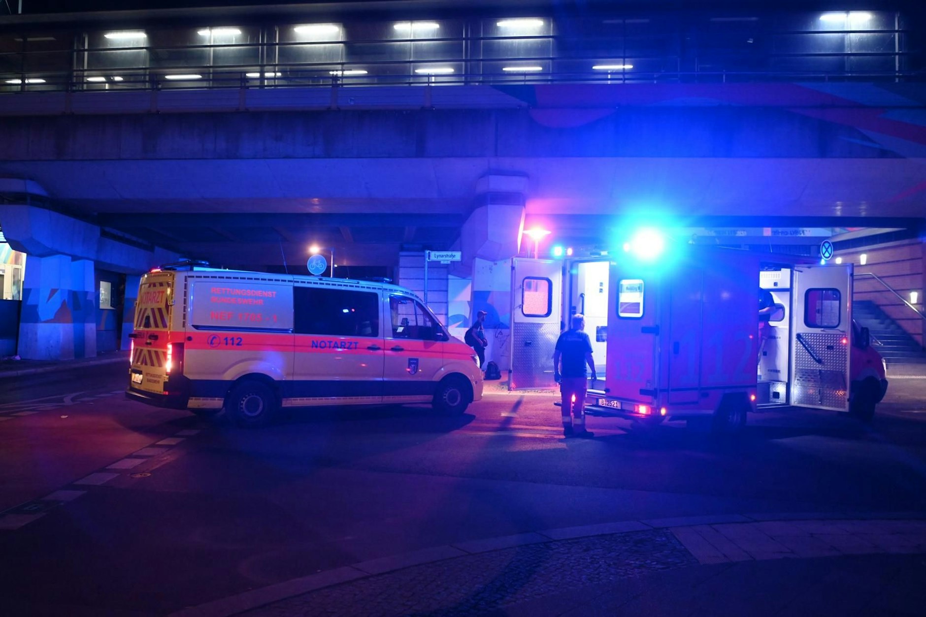 In Wedding ist ein Mann nach einer Messerattacke ins Krankenhaus gekommen.