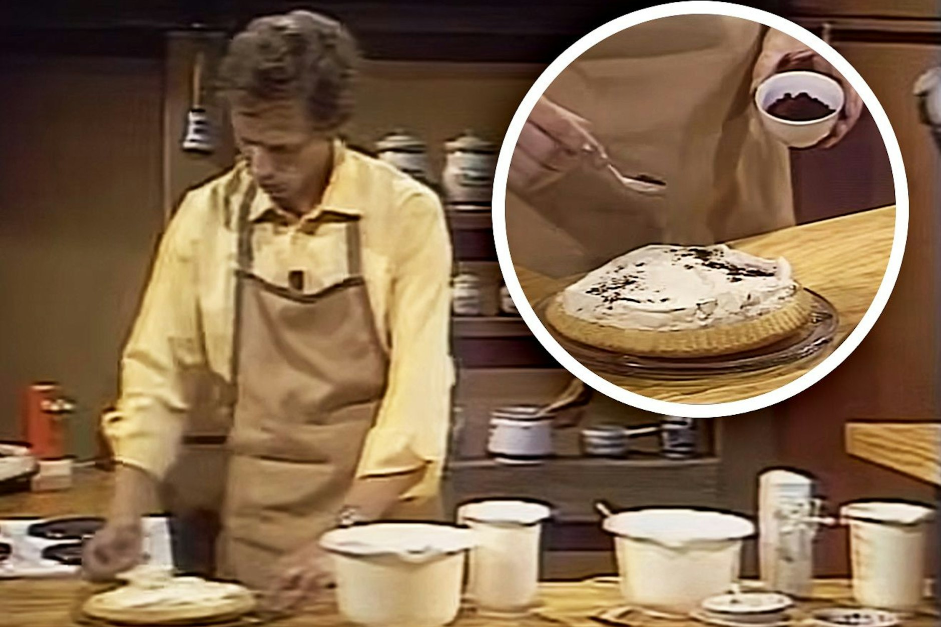 Quarktorte (fast) ohne Backen - zubereitet in der DDR-Fernsehsendung „Haps“. Probieren Sie das Rezept mal aus. 