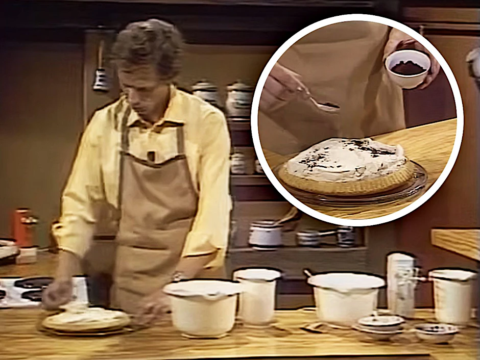 Quarktorte (fast) ohne Backen - zubereitet in der DDR-Fernsehsendung „Haps“.&nbsp; Probieren Sie das Rezept mal aus.&nbsp;
