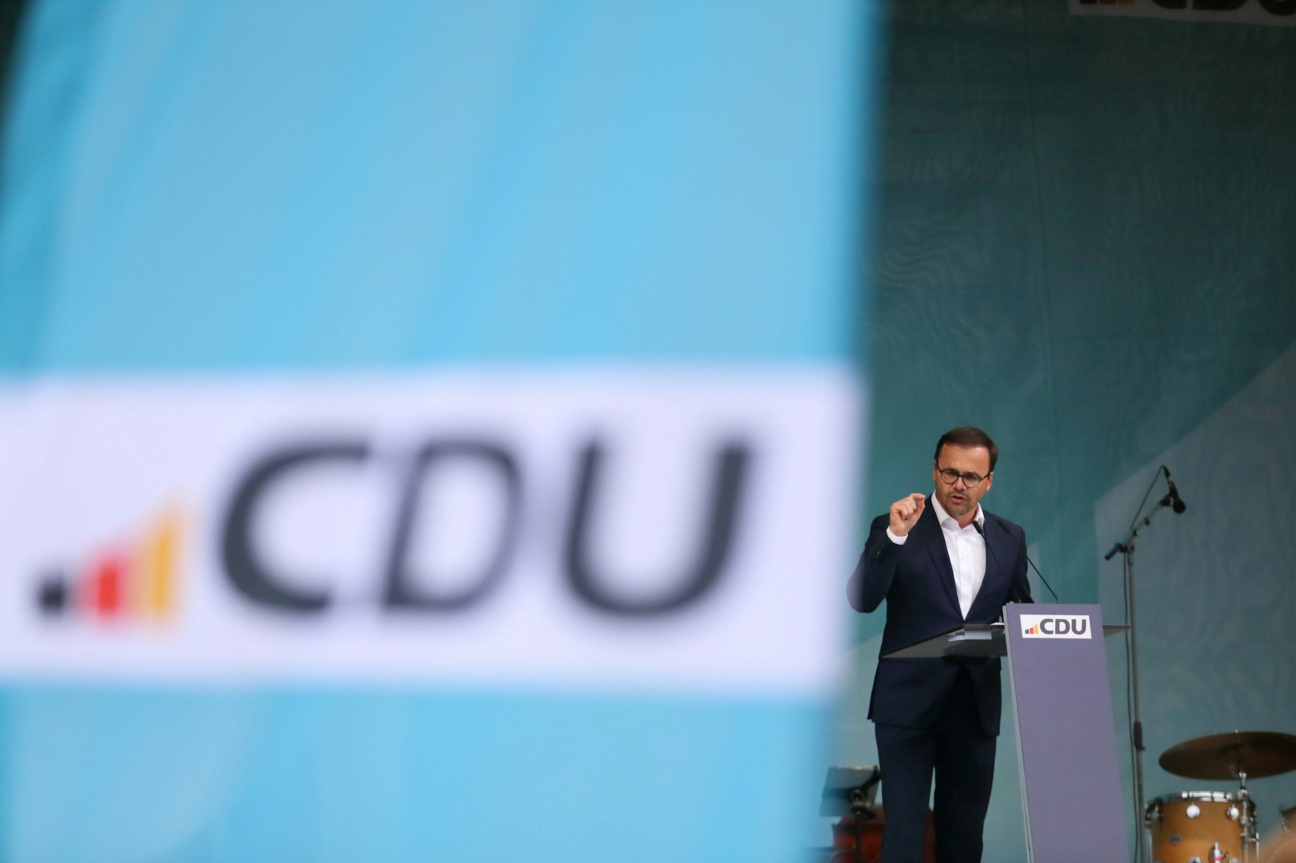 Jan Redmann ist CDU-Landesvorsitzender in Brandenburg und Spitzenkandidat für die Landtagswahl.