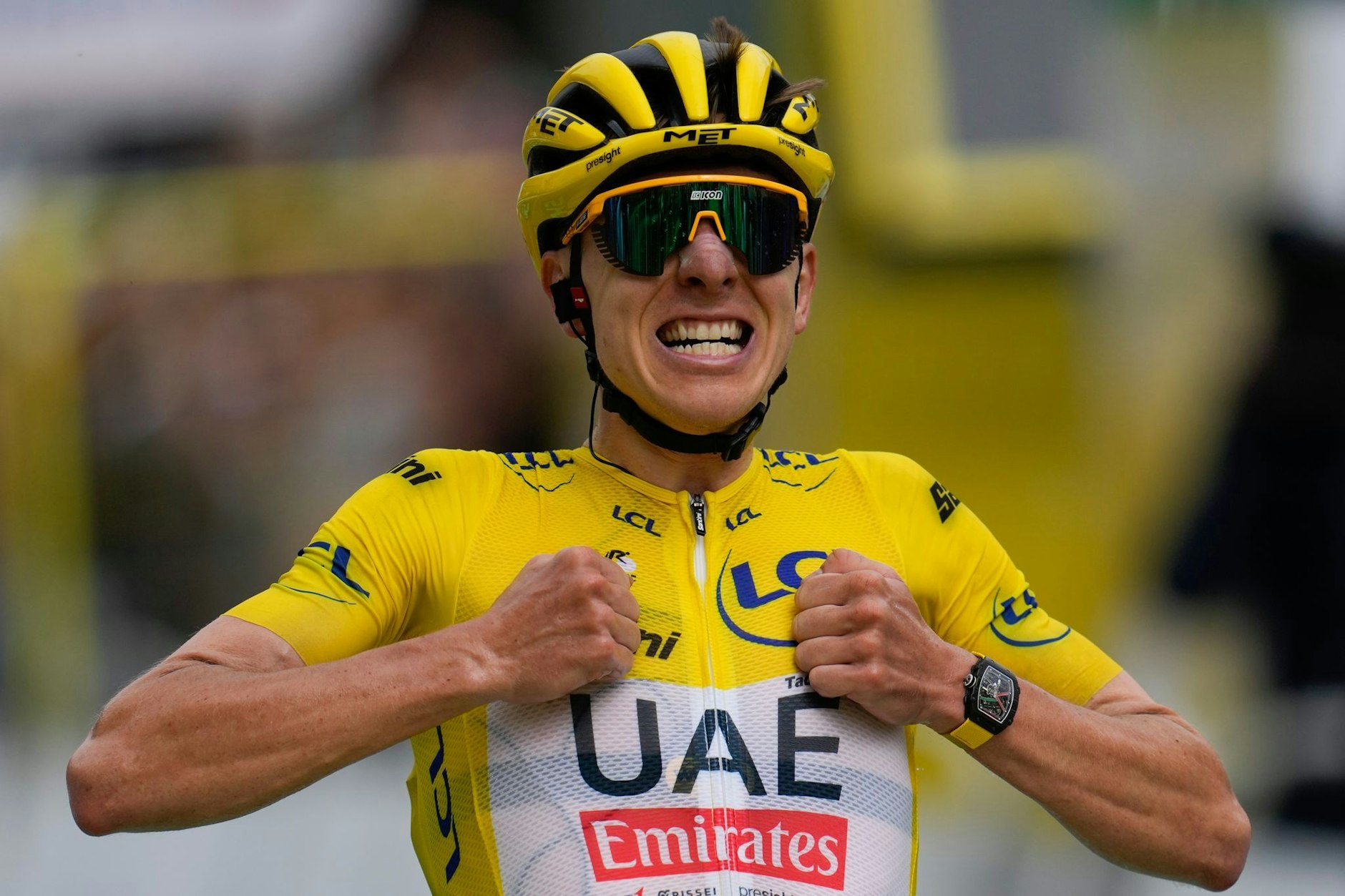 Radprofi Tadej Pogacar (25) trägt bei der Tour de France eine Luxusuhr im Wert von 340.000 Euro.&nbsp;