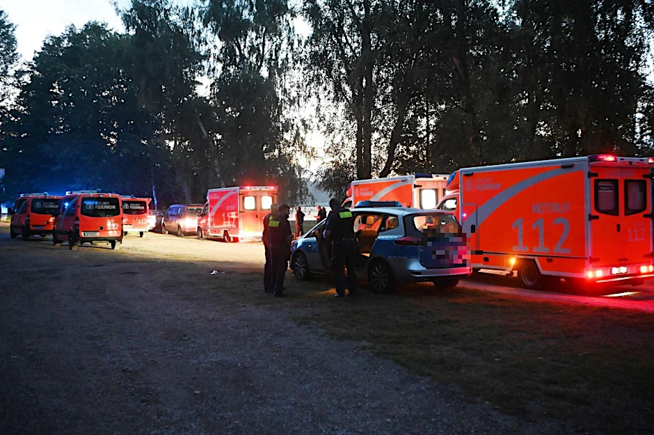 Eine Frau ist im Groß Glienicker See am Dienstagabend ertrunken.