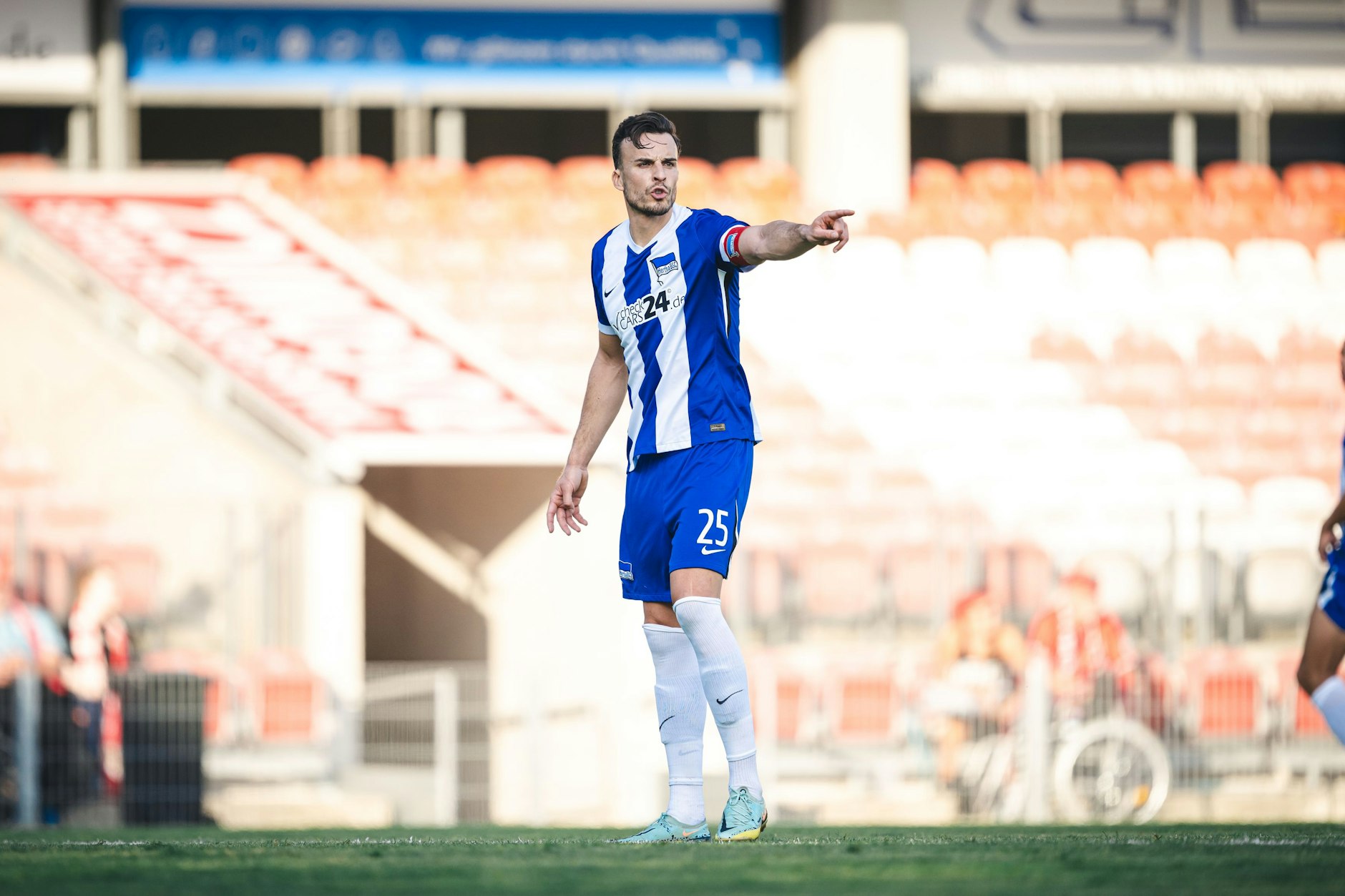 Herthas Torjäger Haris Tabakovic schießt sich für den Saisonstart heiß. Nach dem Ausfall von Fabian Reese sind seine Tore noch wichtiger geworden.