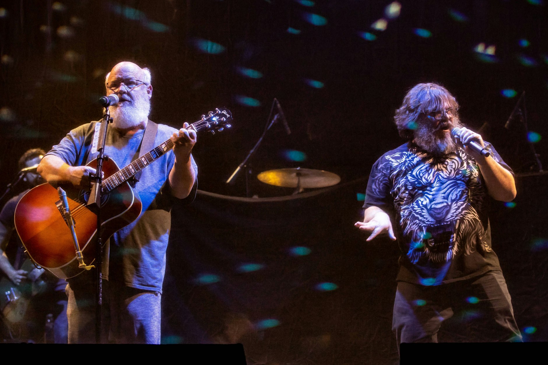 Kyle Gass und Jack Black bei einem Auftritt im Jahr 2018