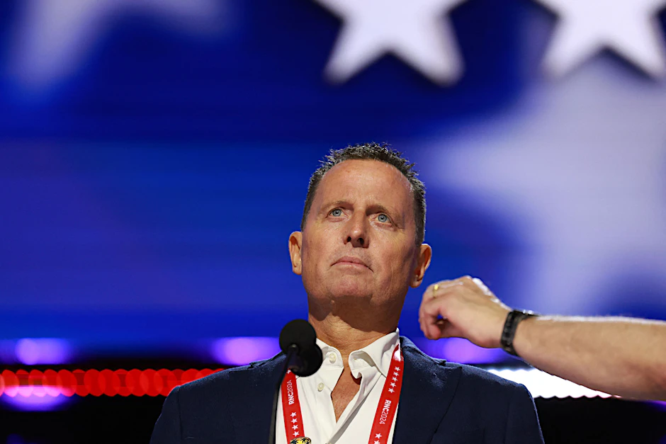 Der frühere Botschafter der USA in Berlin, Richard Grenell, auf dem Parteitag der Republikaner in Milwaukee