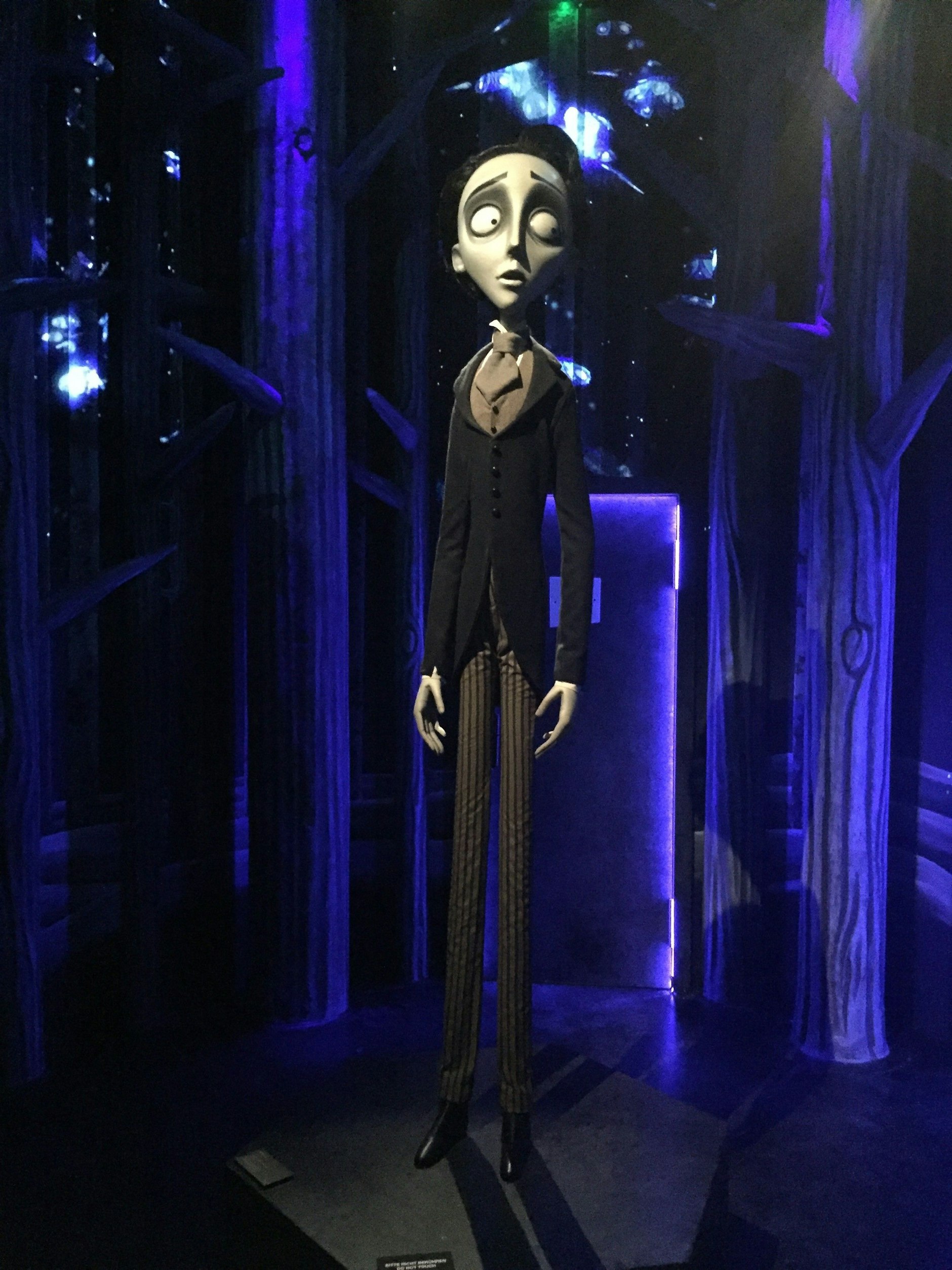Eine der in Berlin gezeigten Figuren im Labyrinth von Tim Burton.