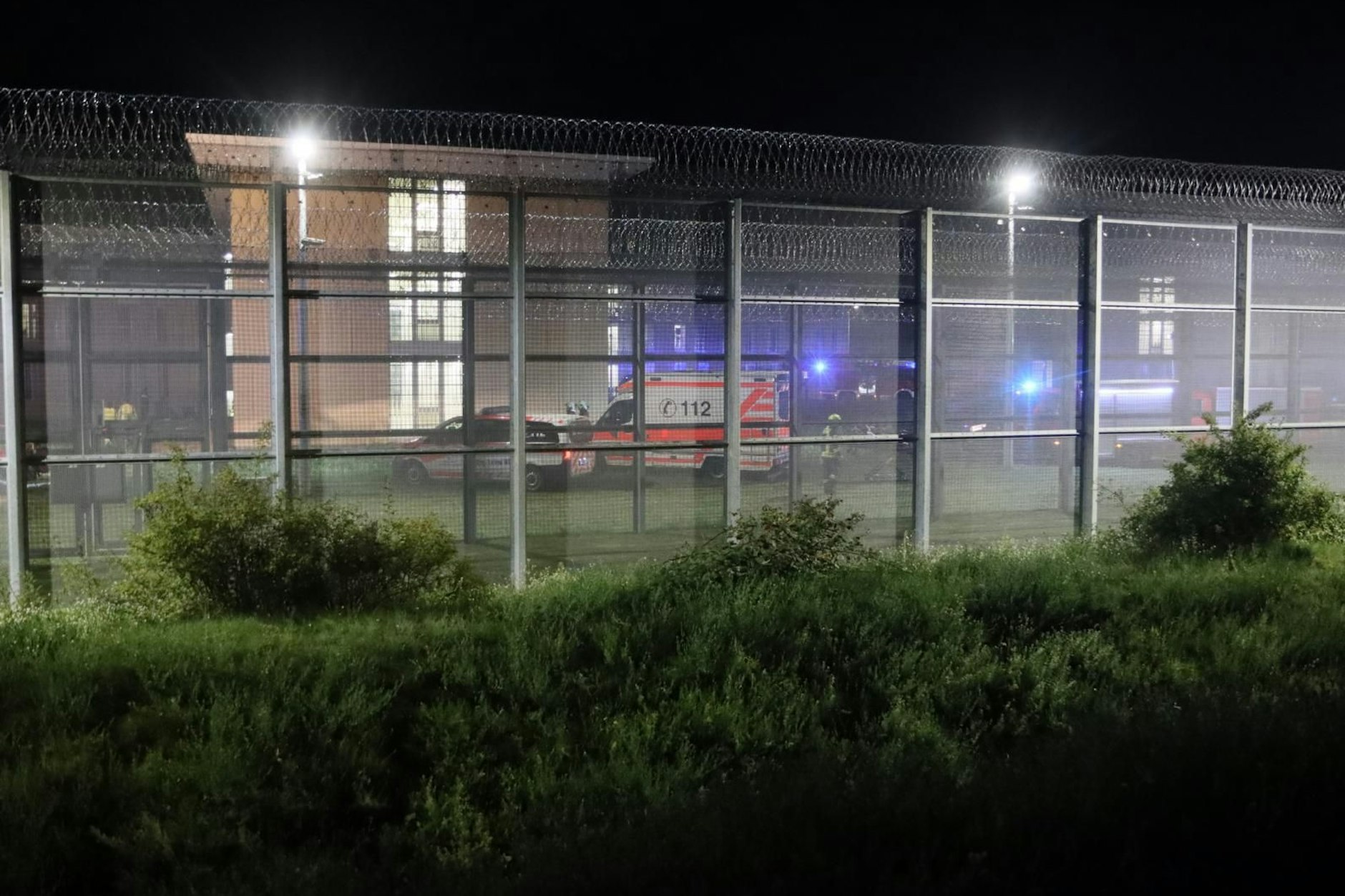 In der Justizvollzugsanstalt Heidering in Teltow-Fläming kam es zu einem Brand.