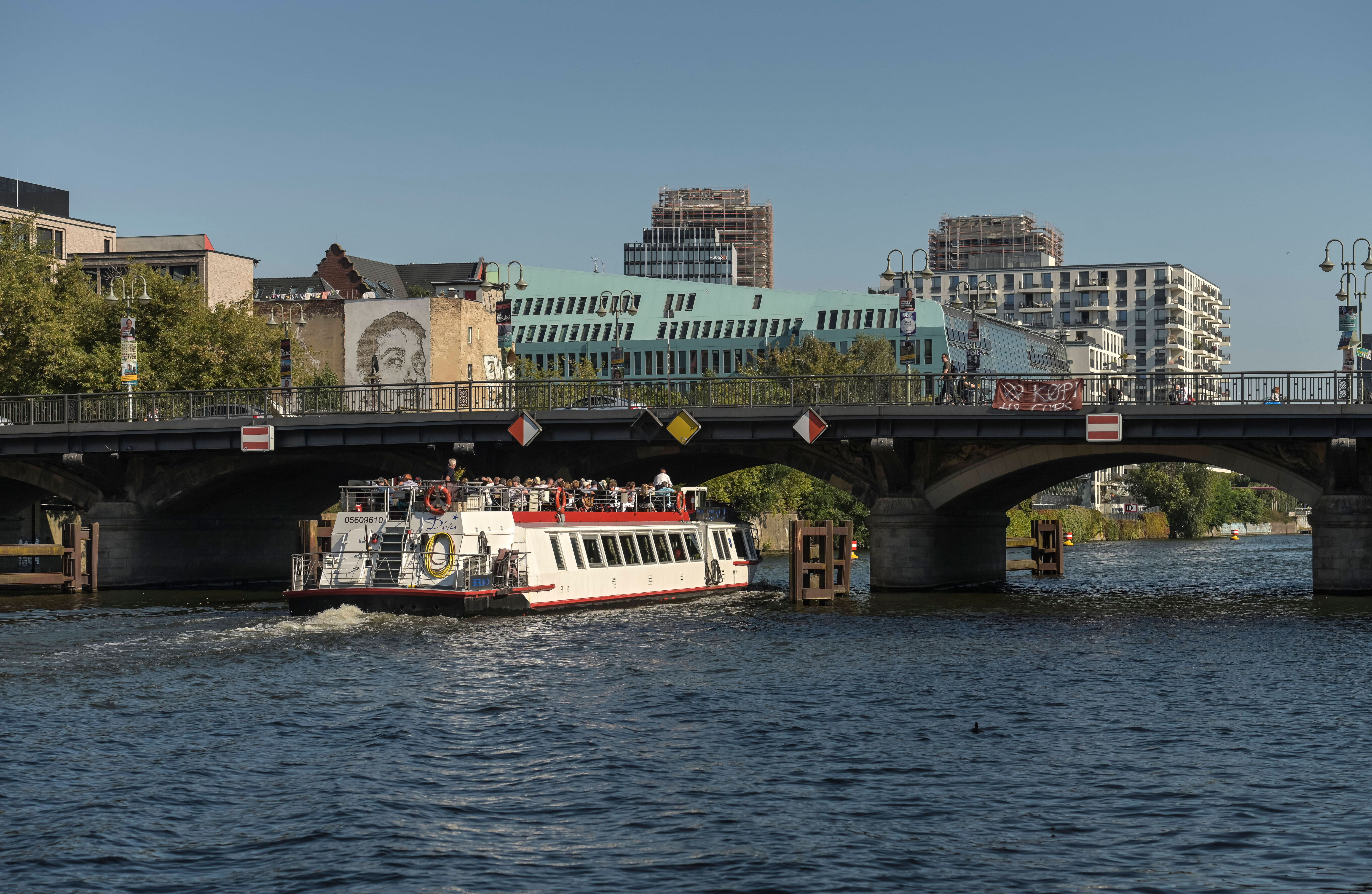 Nächste Brücke dicht! Wochenlange Sperrung in Berlin-Friedrichshain