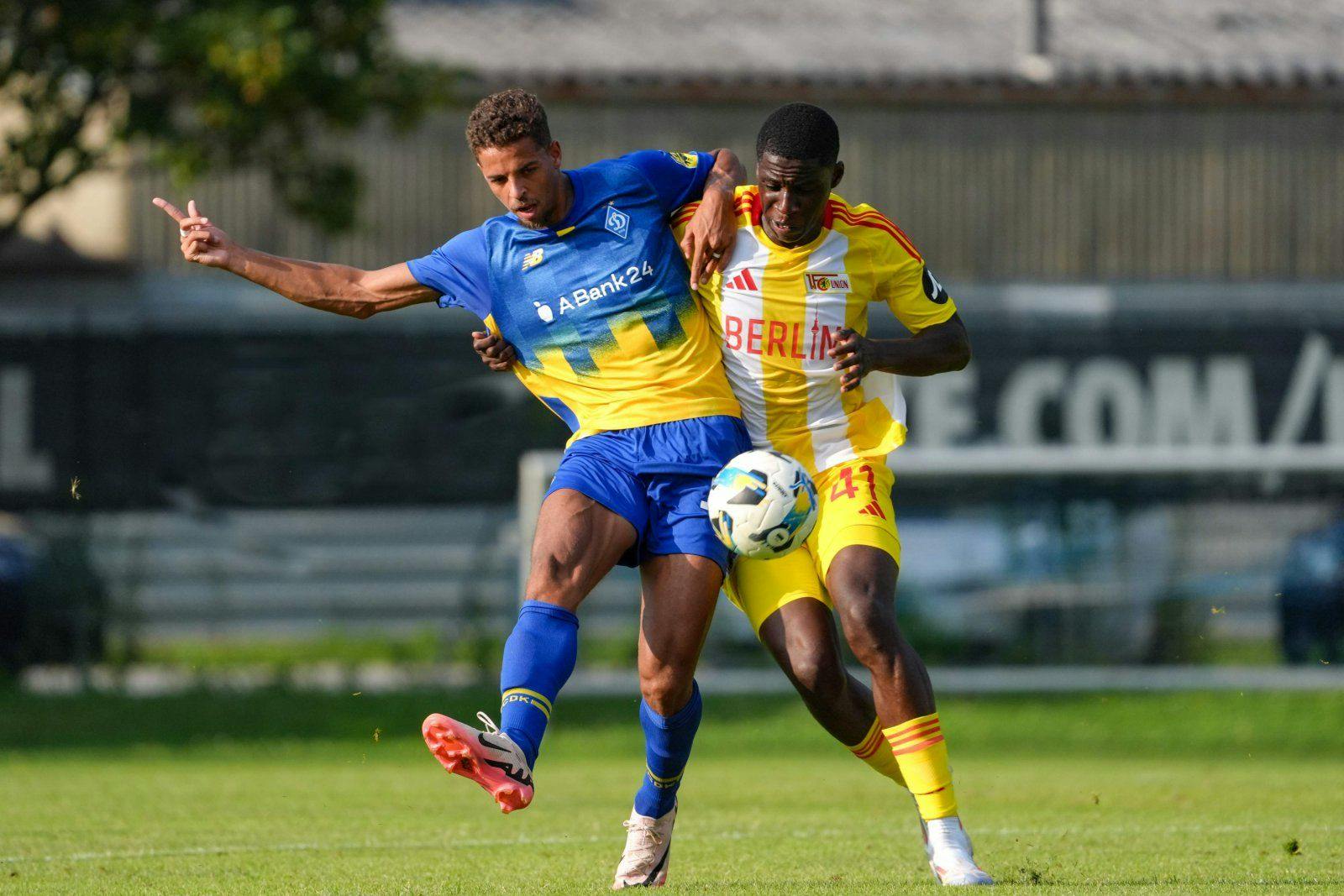 Verteidiger und Eigengewächs Oluwaseun Ogbemudia durfte an seinem 18. Geburtstag in der zweiten Halbzeit gegen Dynamo Kiew für den 1. FC Union ran.
