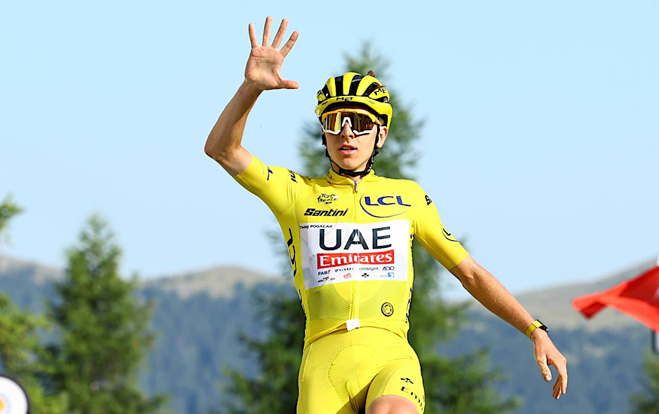 Sein fünfter Streich bei der diesjährigen Tour: Tadej Pogacar