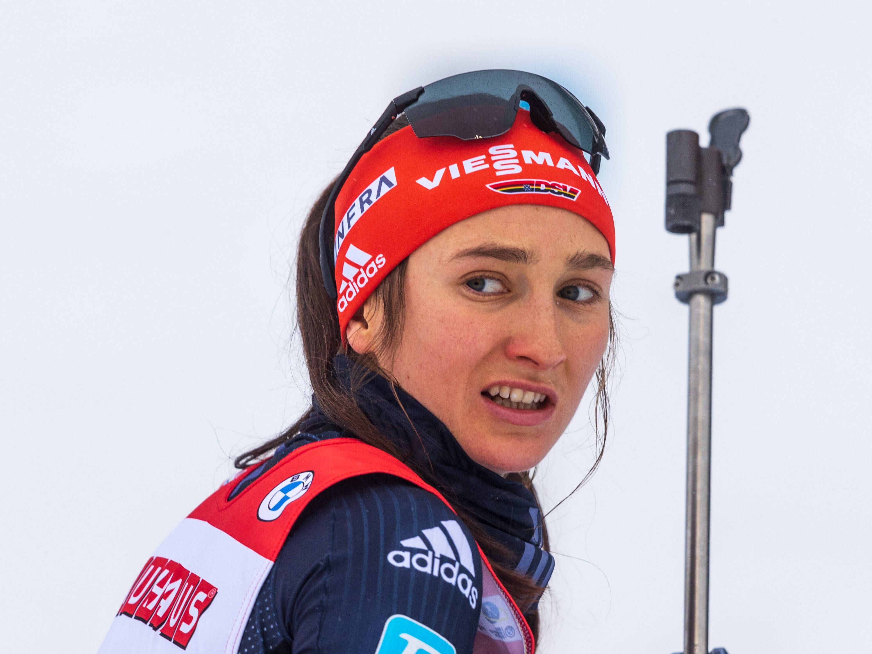 Biathletin Juliane Frühwirt aufgespießt: So lief ihr Horror-Unfall!