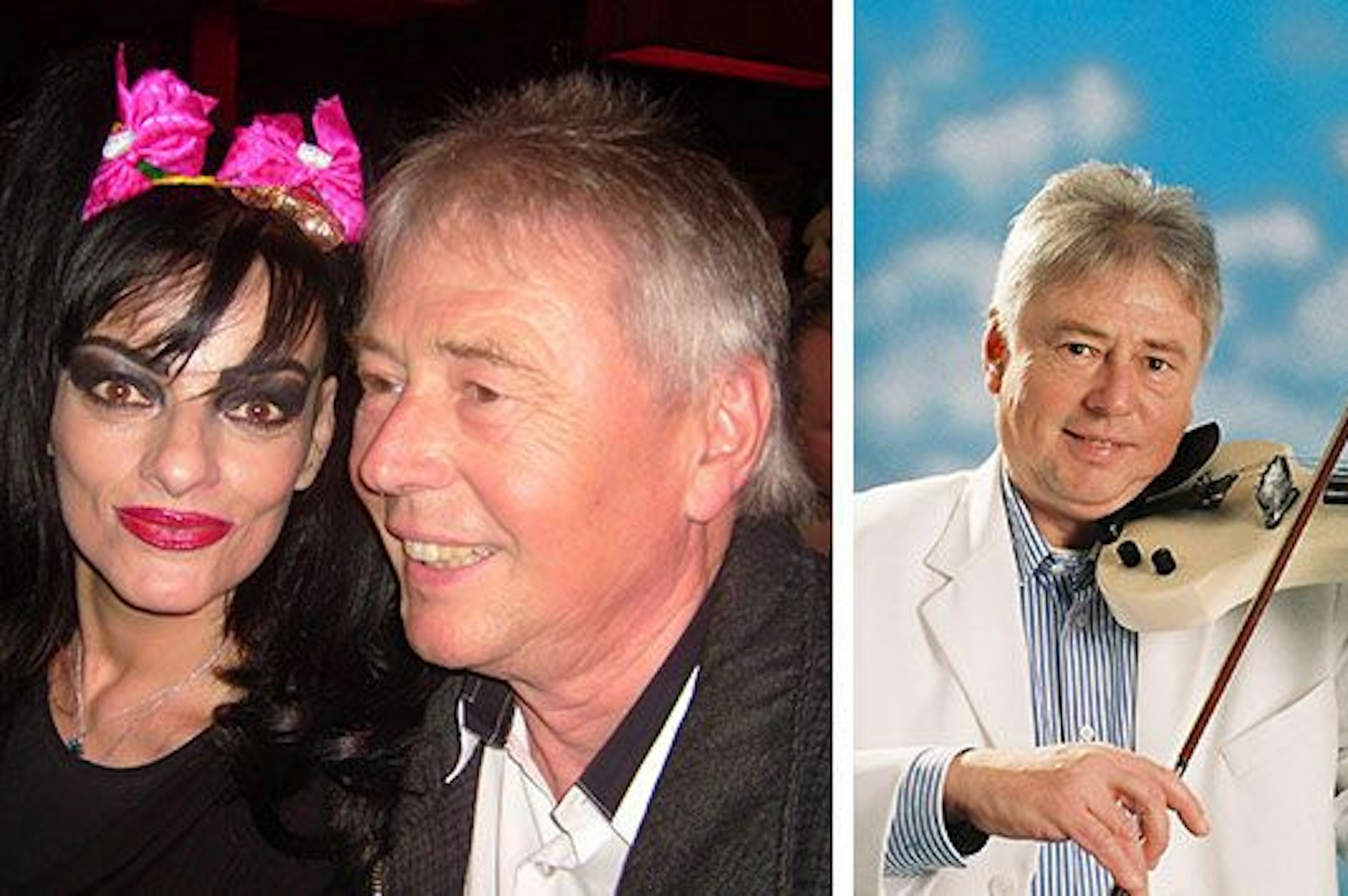 Teufelsgeiger Bernd Müller mit Nina Hagen