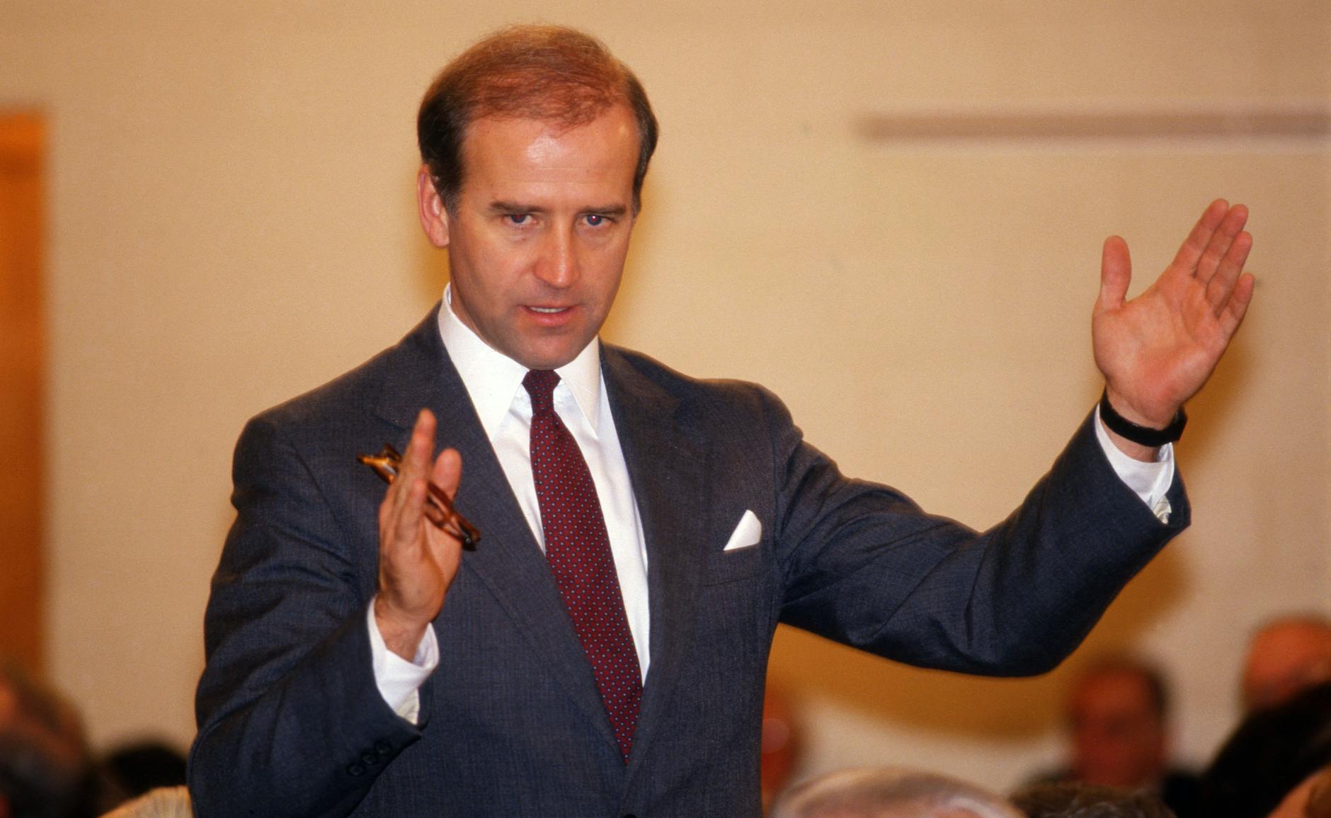 Senator Joe Biden im Jahr 1987