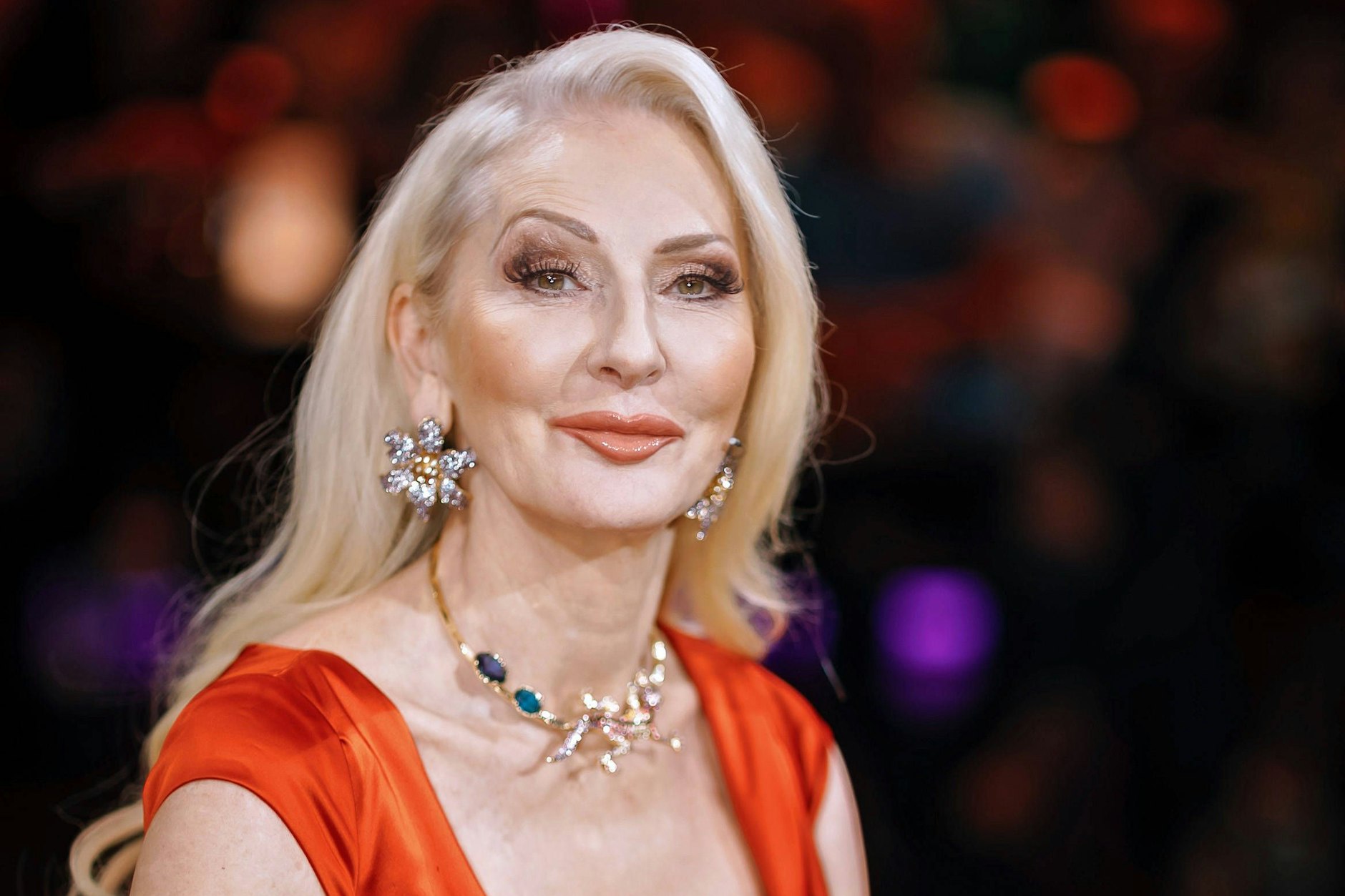 Désirée Nick in der MDR-Talkshow Riverboat im November 2023.