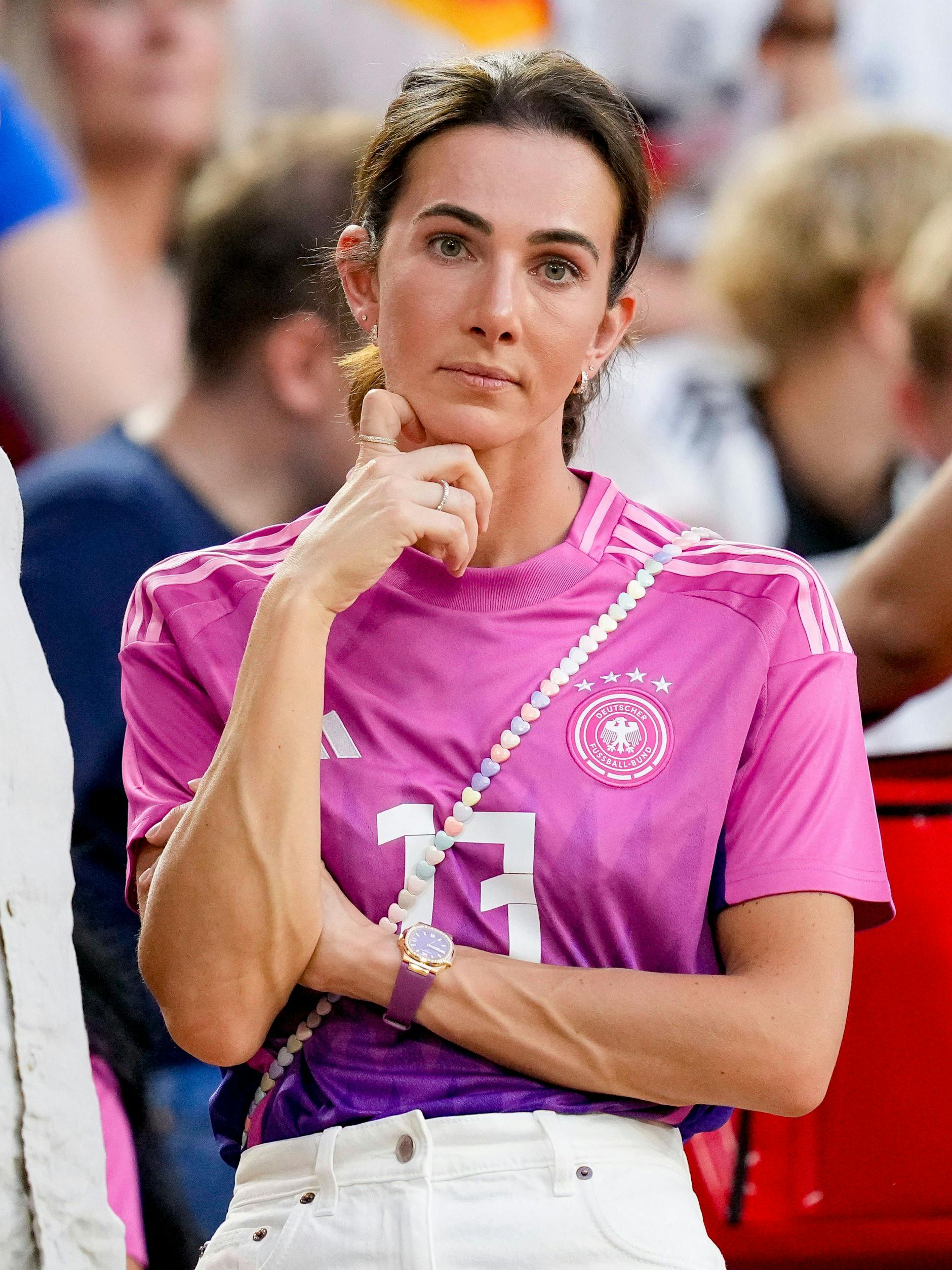 Lisa Müller beim EM-Spiel Deutschland gegen Dänemark