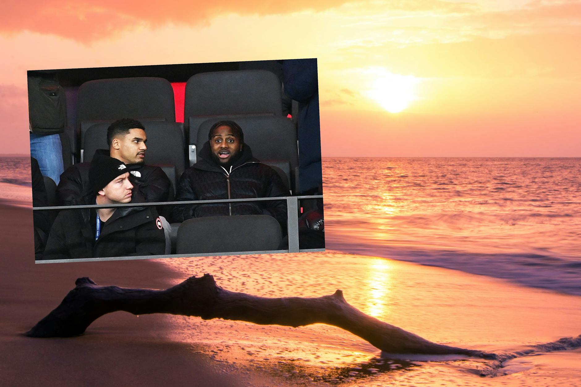 Traumstrände hat Suriname bereits viele. Jetzt sollen auch gute Fußballer für den kleinen Staat in Südamerika spielen – unter anderem Danilho Doekhi und Deyo Zeefuik (r.).