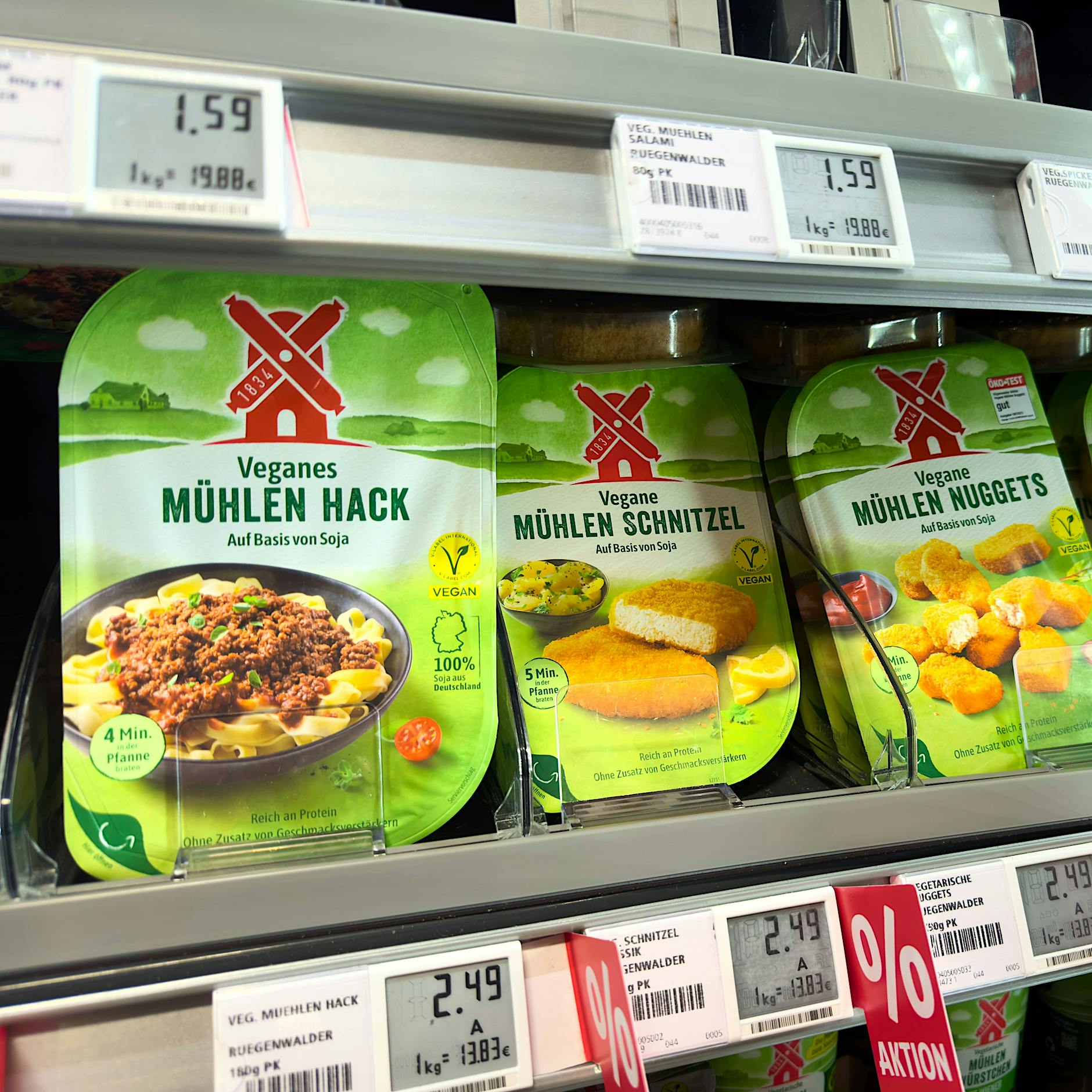 Stiftung Warentest: Veganes Hack im Vergleich