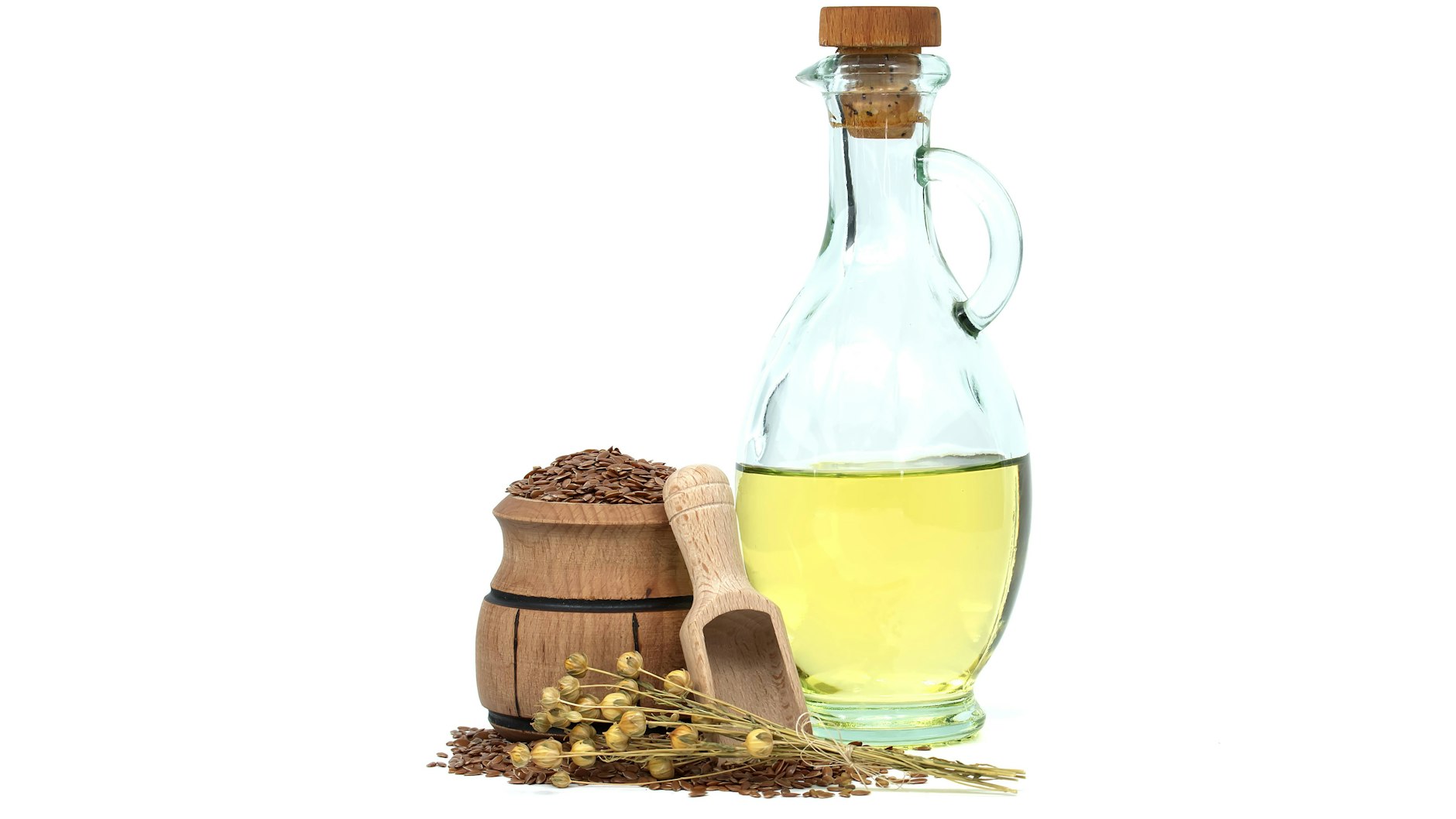 Leinöl ist für seine vielen Omega-3-Fettsäuren bekannt.